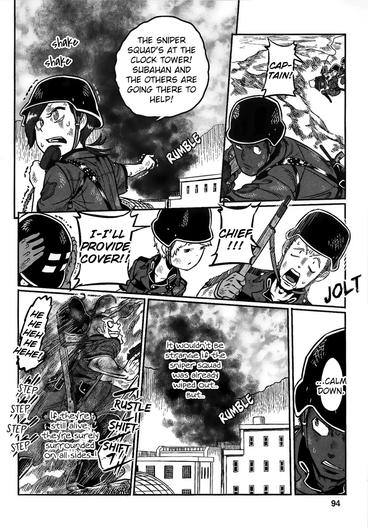 Groundless - Sekigan no Sogekihei Chapter 23 page 9 - Chapter 23: A scene for the taken pawn