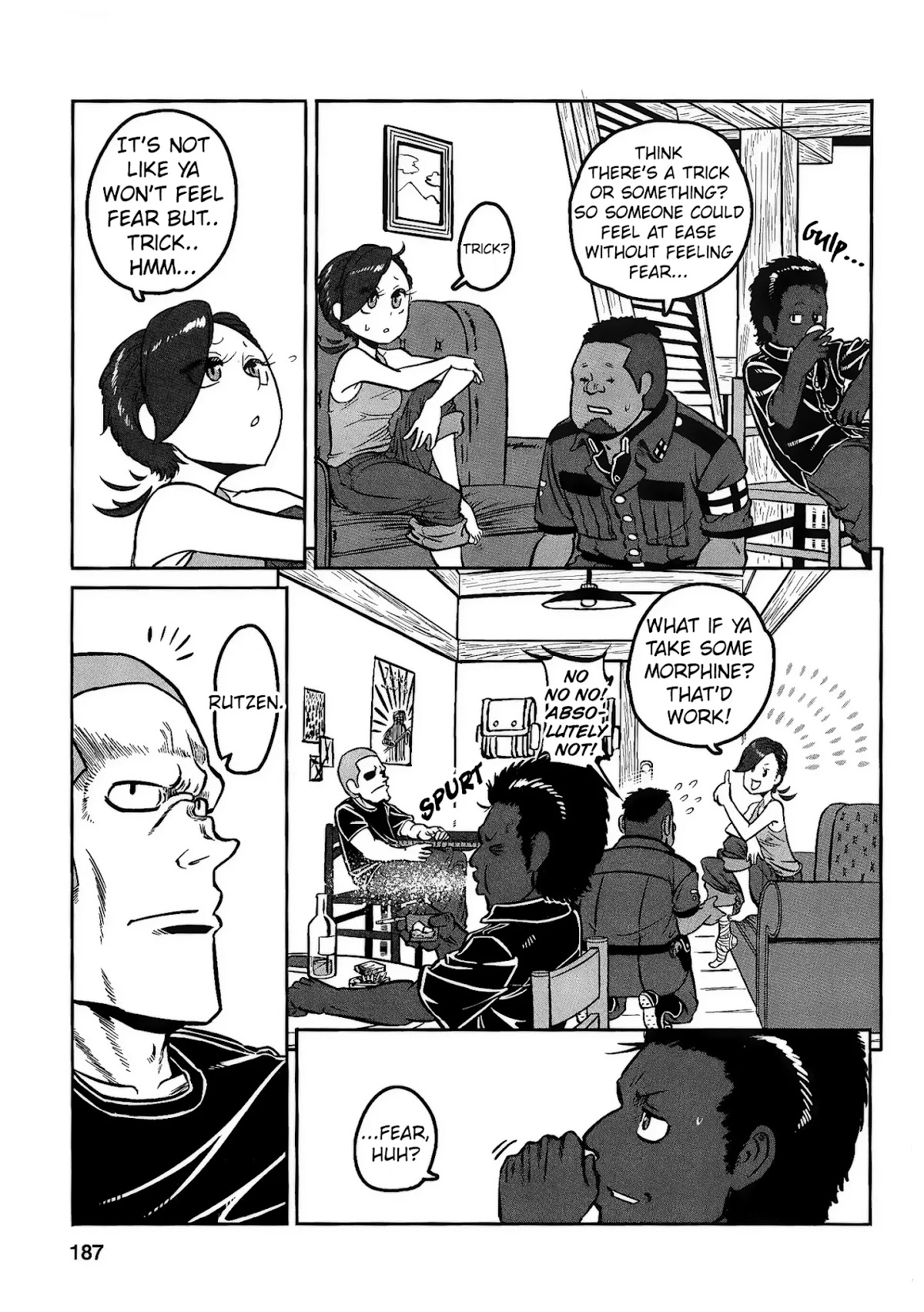 Groundless - Sekigan no Sogekihei Chapter 24 page 21 - Chapter 24: Playing House