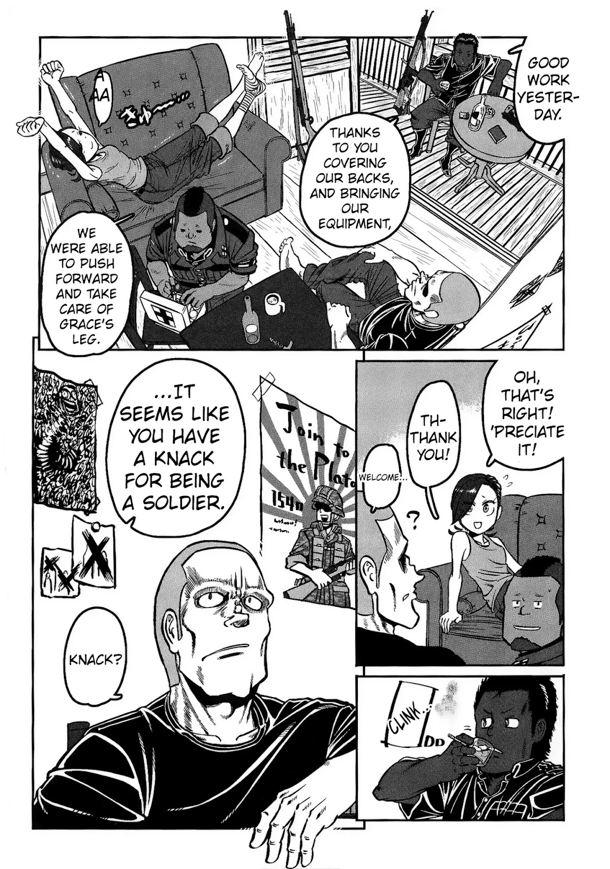 Groundless - Sekigan no Sogekihei Chapter 24 page 22 - Chapter 24: Playing House
