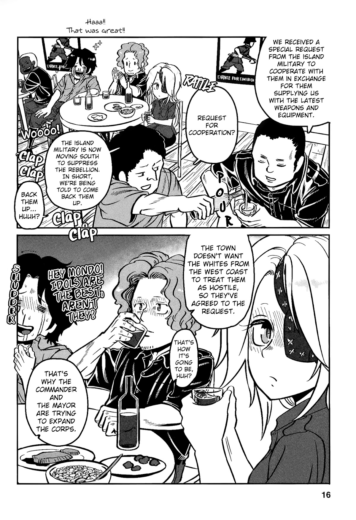 Groundless - Sekigan no Sogekihei Chapter 25 page 18 - Chapter 25: The Dream Left Behind