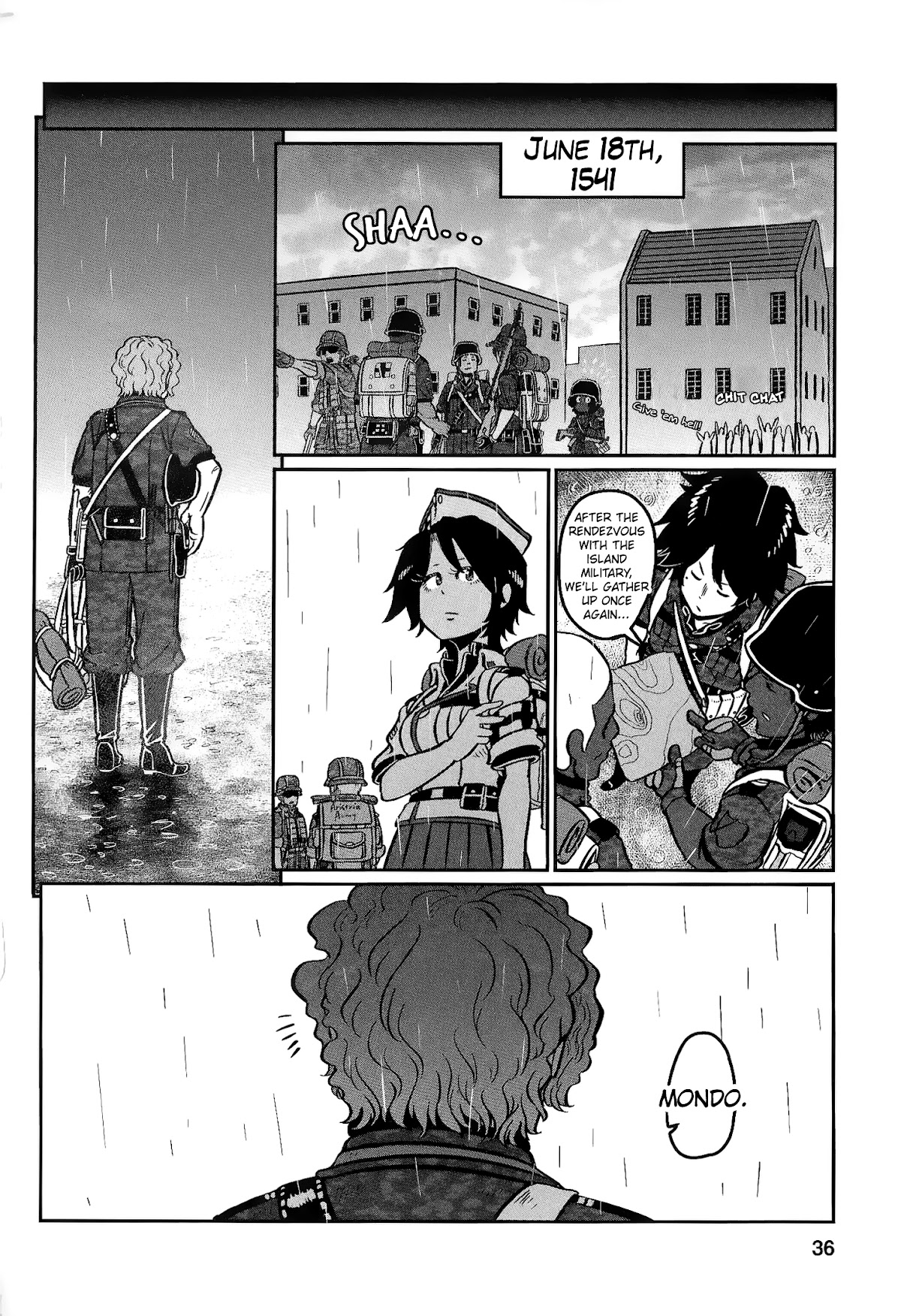 Groundless - Sekigan no Sogekihei Chapter 25 page 38 - Chapter 25: The Dream Left Behind
