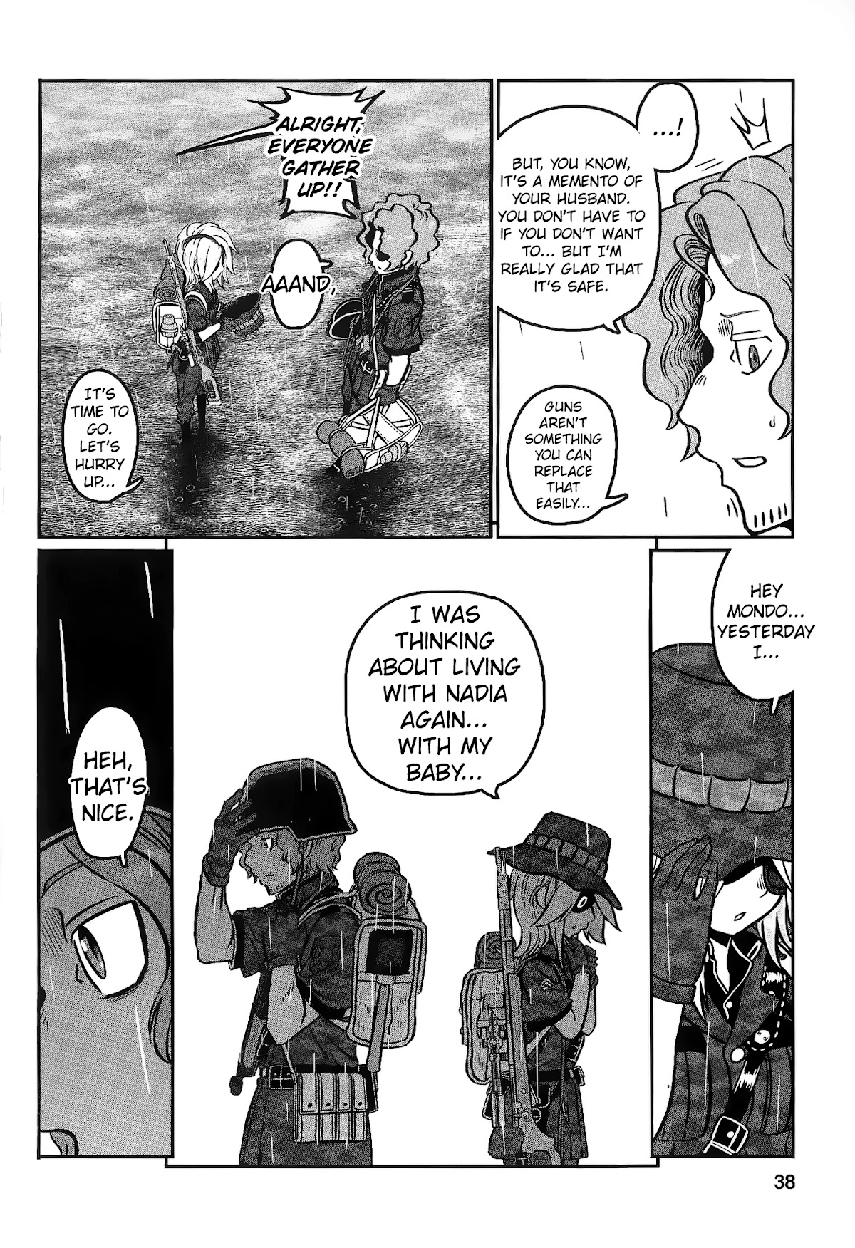 Groundless - Sekigan no Sogekihei Chapter 25 page 40 - Chapter 25: The Dream Left Behind