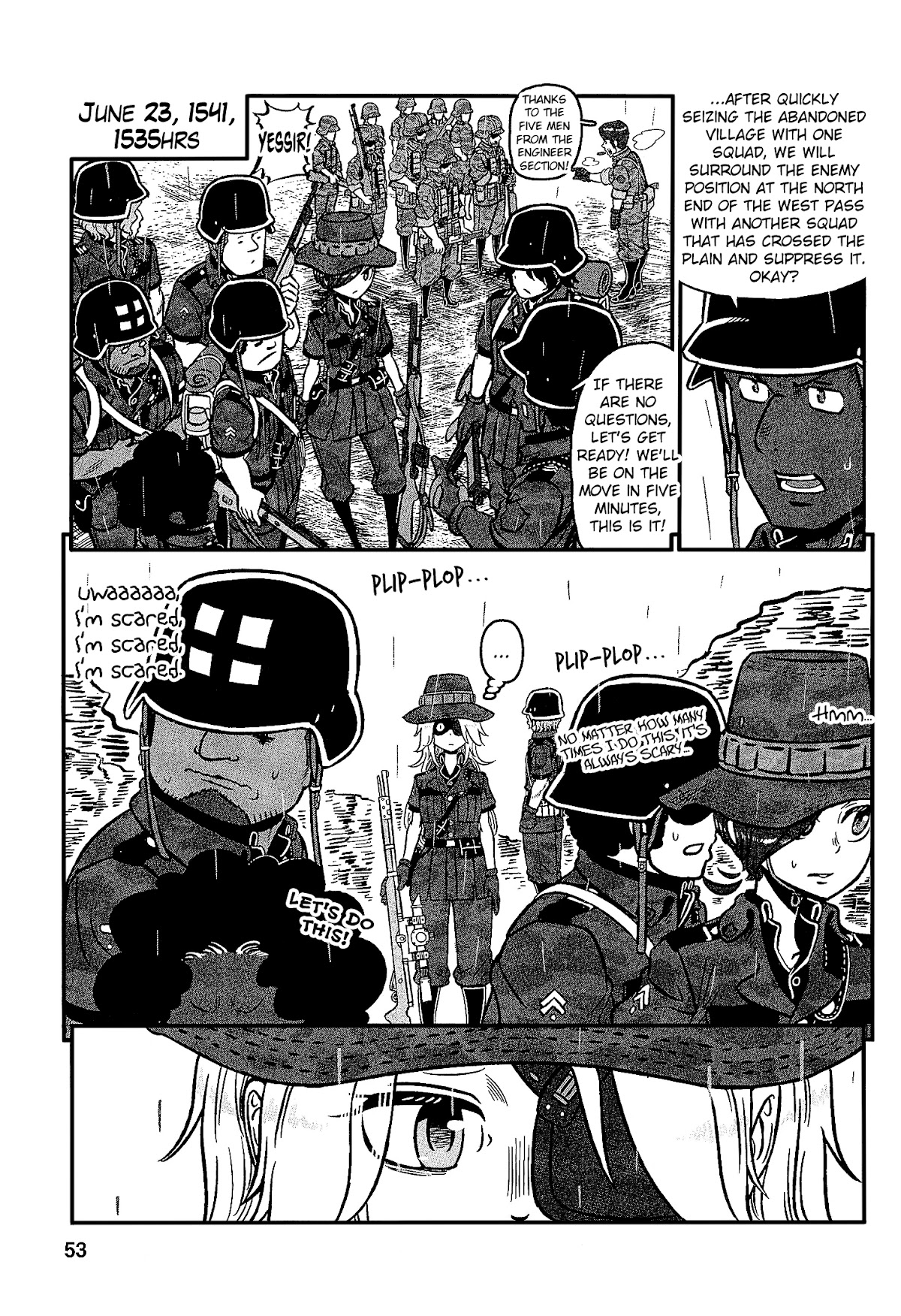 Groundless - Sekigan no Sogekihei Chapter 26 page 11 - Chapter 26: Battle of the Futatsudaria Pass