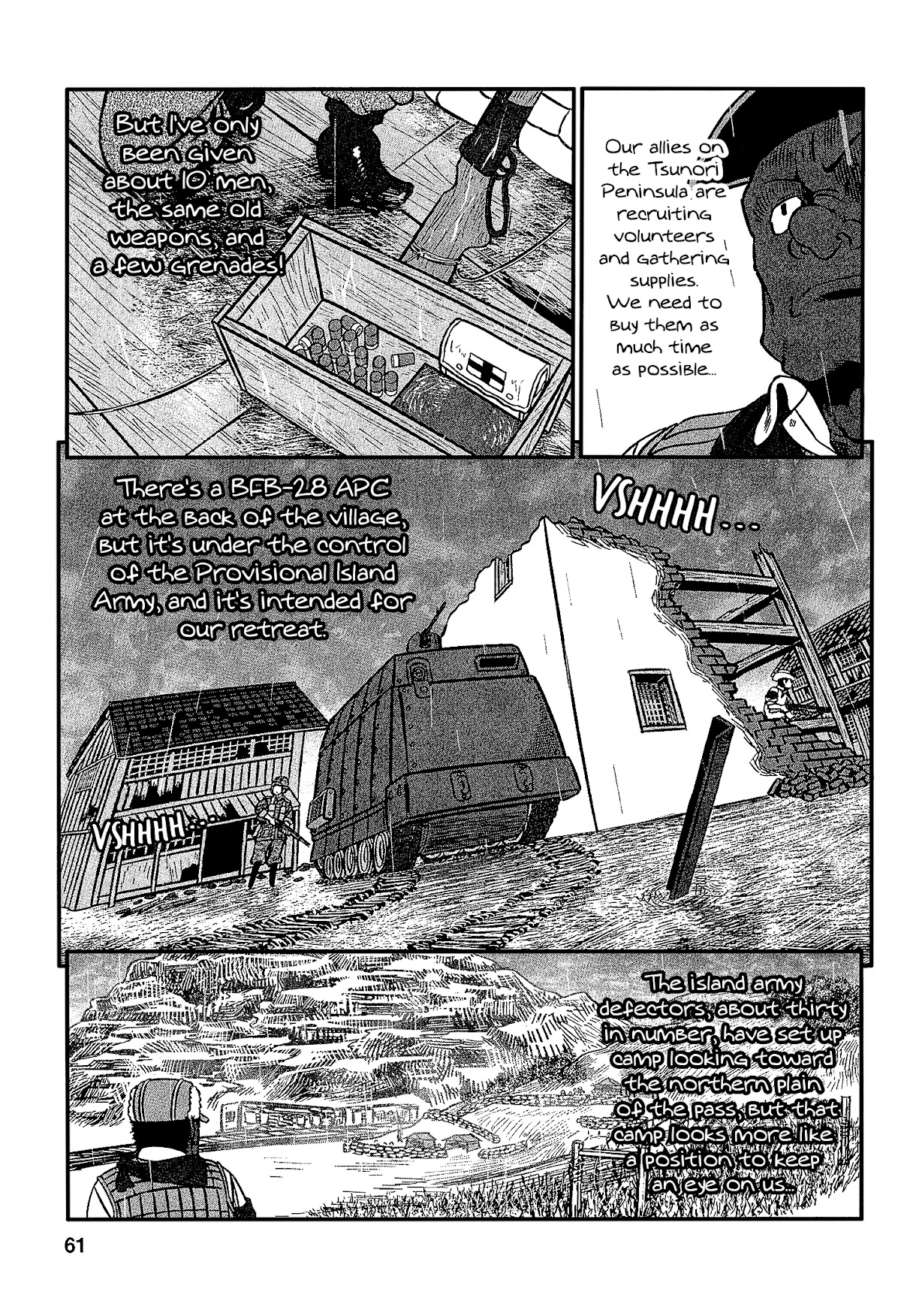 Groundless - Sekigan no Sogekihei Chapter 26 page 19 - Chapter 26: Battle of the Futatsudaria Pass