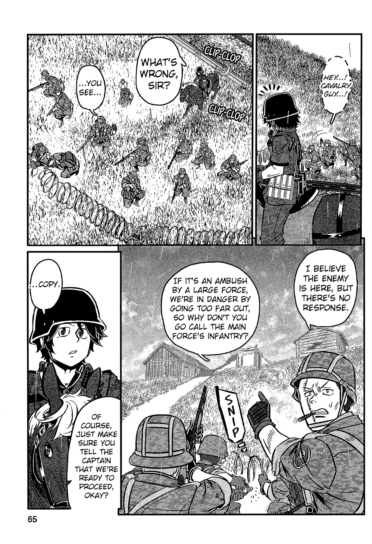 Groundless - Sekigan no Sogekihei Chapter 26 page 23 - Chapter 26: Battle of the Futatsudaria Pass