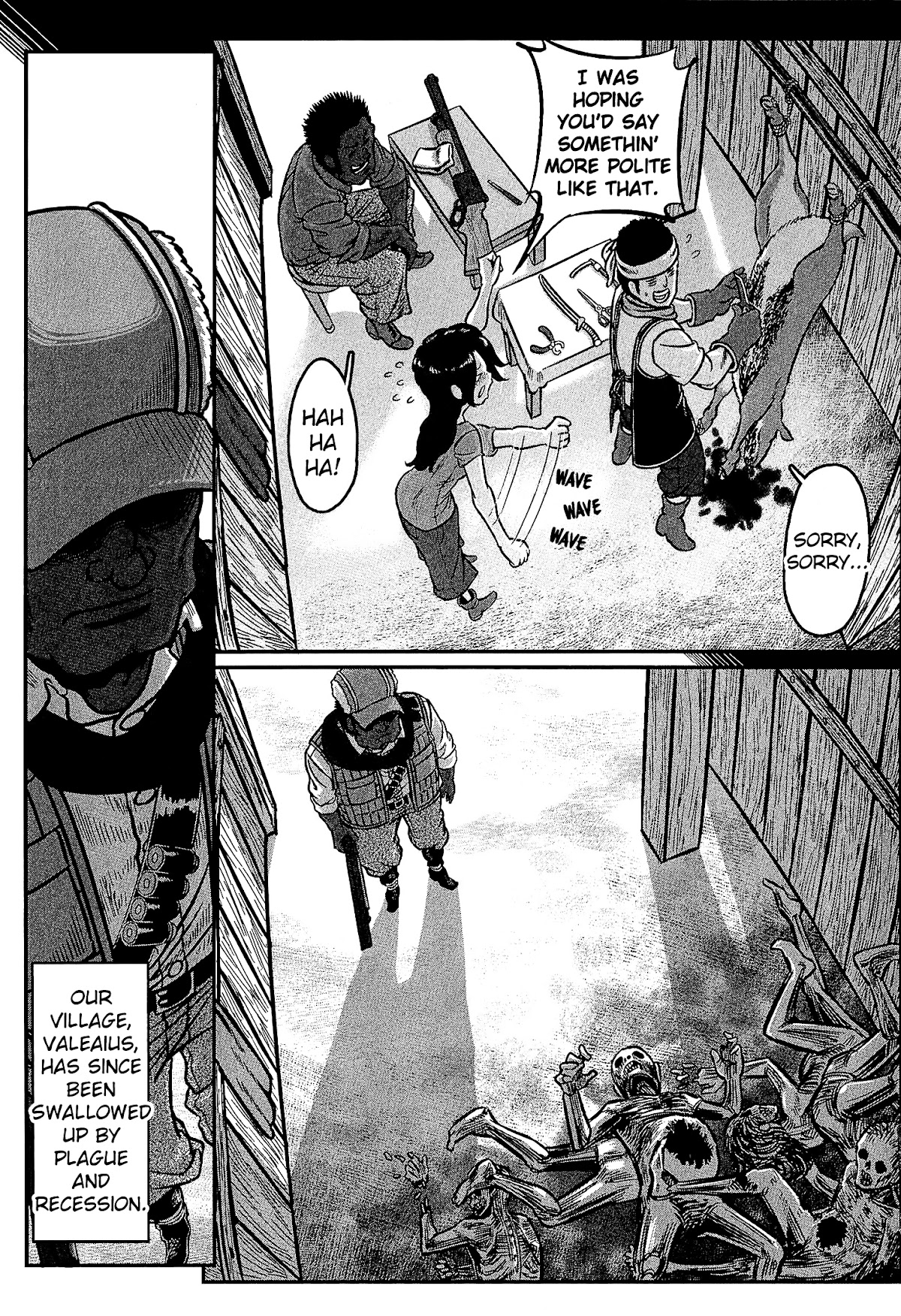 Groundless - Sekigan no Sogekihei Chapter 26 page 5 - Chapter 26: Battle of the Futatsudaria Pass