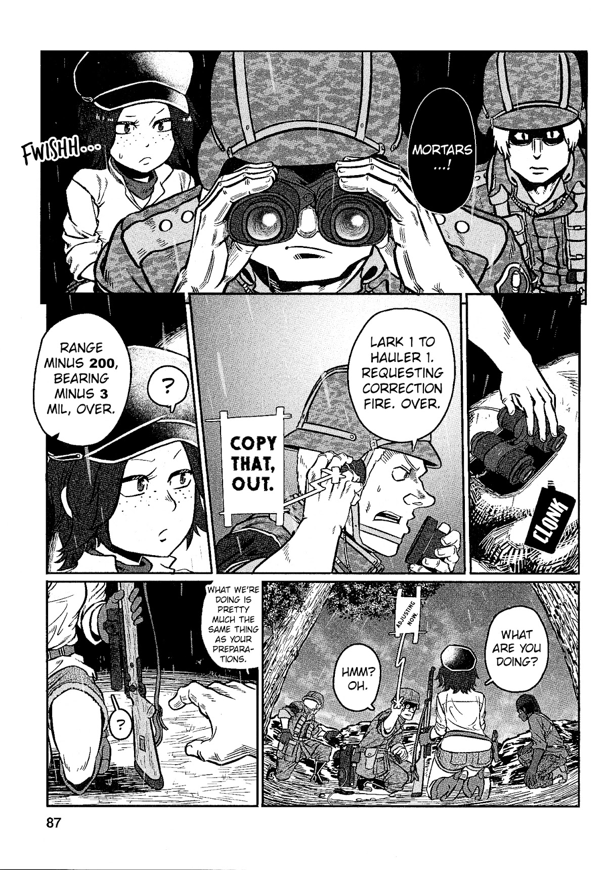 Groundless - Sekigan no Sogekihei Chapter 27 page 11 - Chapter 27