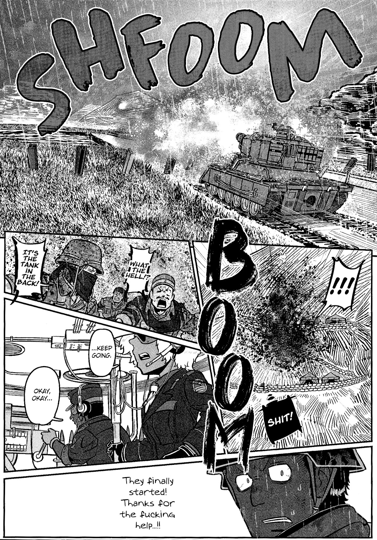 Groundless - Sekigan no Sogekihei Chapter 28 page 12 - Chapter 28: The Trampling of Daidaraboshi