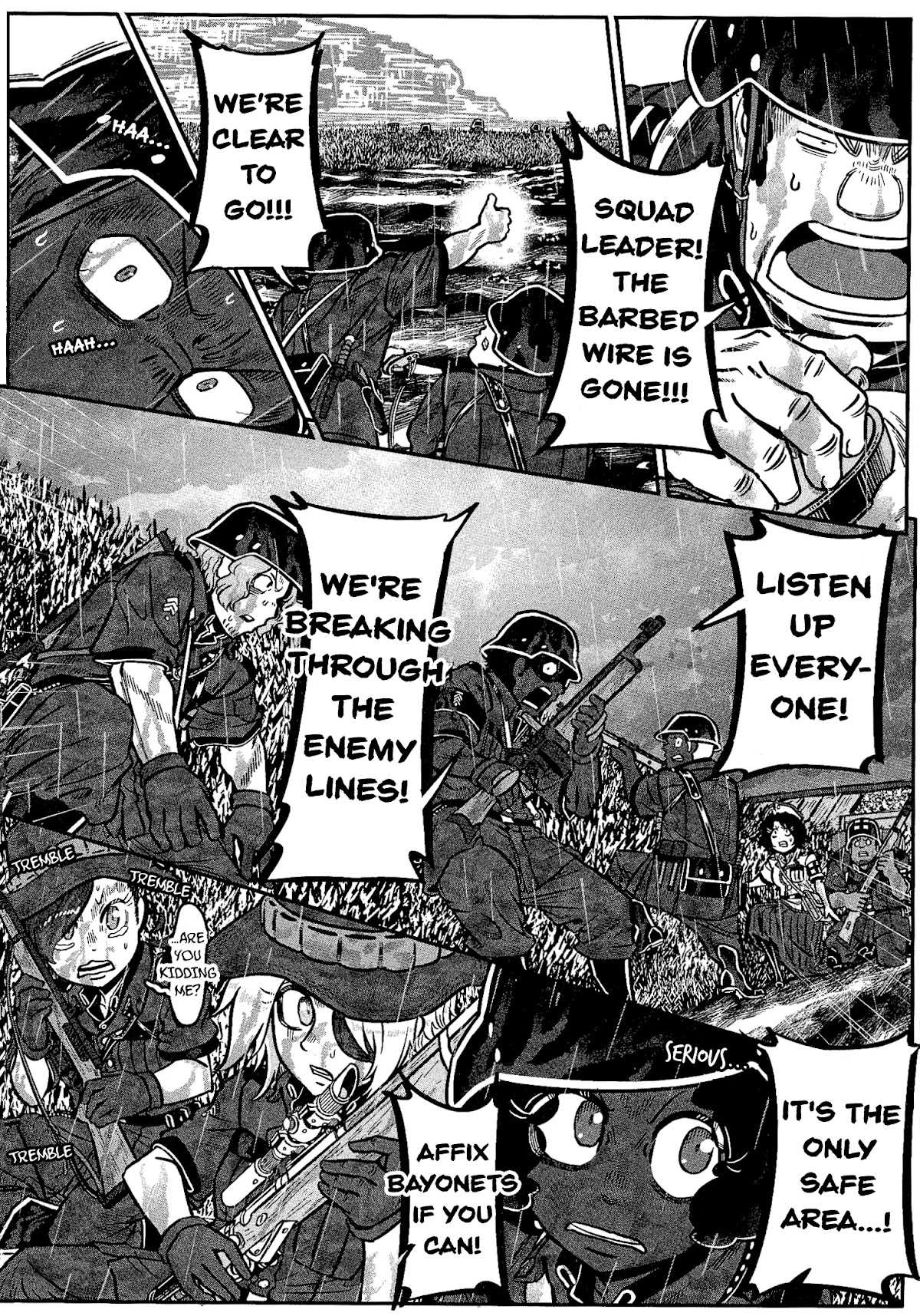 Groundless - Sekigan no Sogekihei Chapter 28 page 14 - Chapter 28: The Trampling of Daidaraboshi