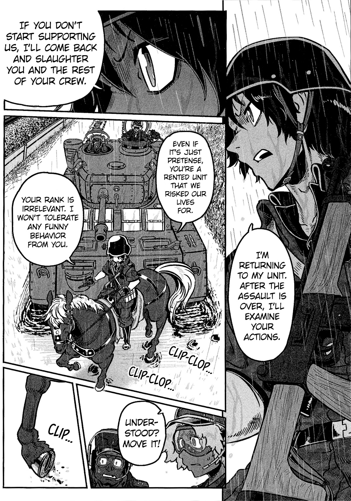 Groundless - Sekigan no Sogekihei Chapter 28 page 2 - Chapter 28: The Trampling of Daidaraboshi