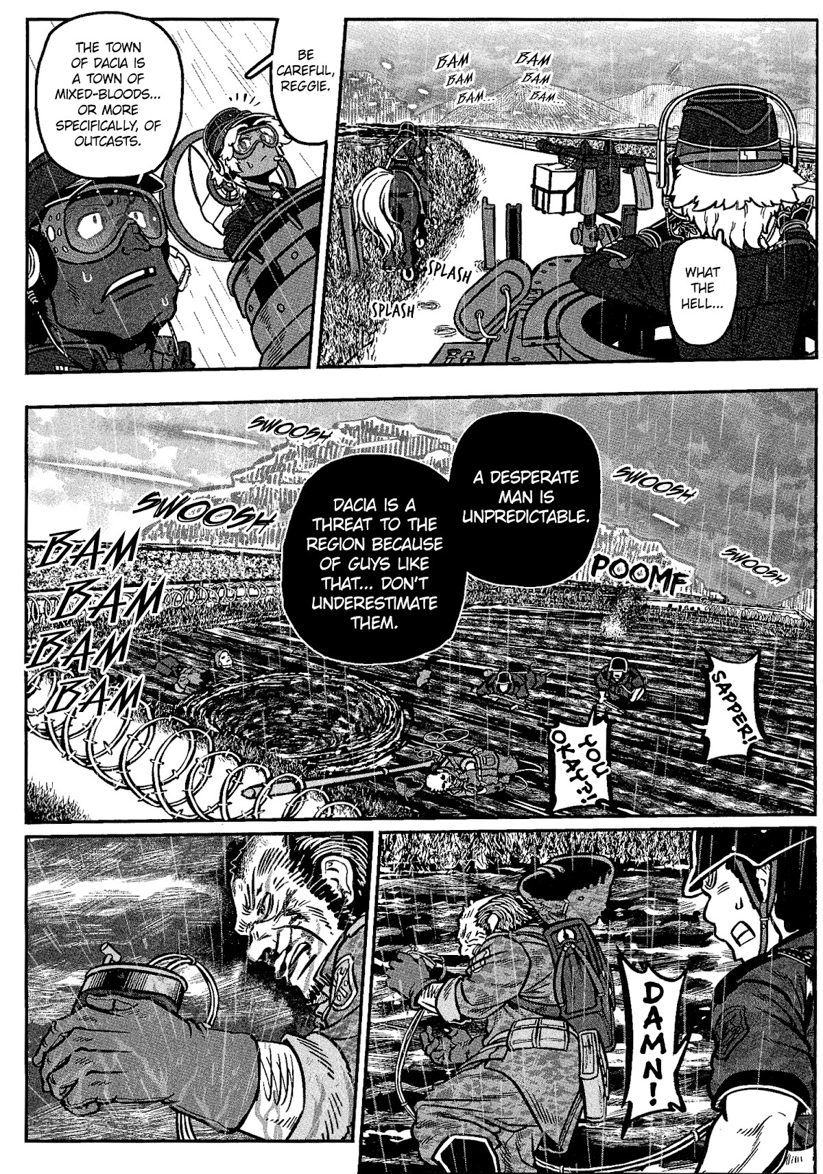 Groundless - Sekigan no Sogekihei Chapter 28 page 3 - Chapter 28: The Trampling of Daidaraboshi