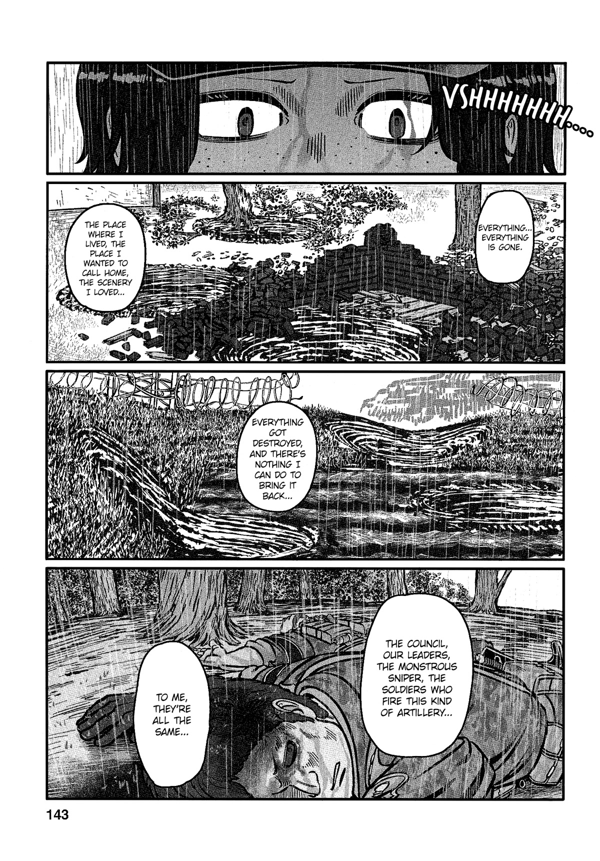 Groundless - Sekigan no Sogekihei Chapter 29 page 1 - Chapter 29: A Kind Woman
