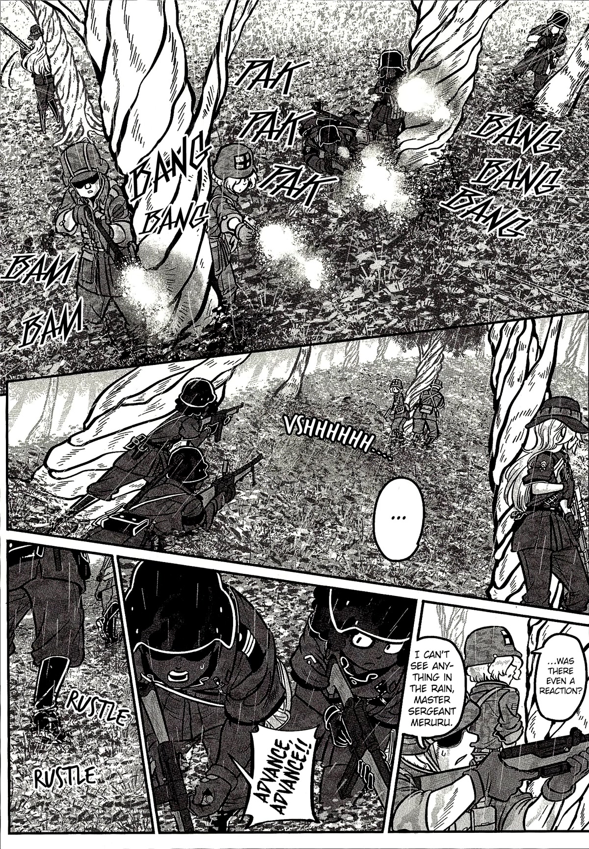 Groundless - Sekigan no Sogekihei Chapter 29 page 13 - Chapter 29: A Kind Woman