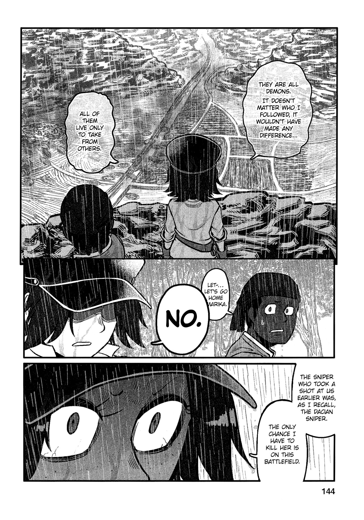 Groundless - Sekigan no Sogekihei Chapter 29 page 2 - Chapter 29: A Kind Woman