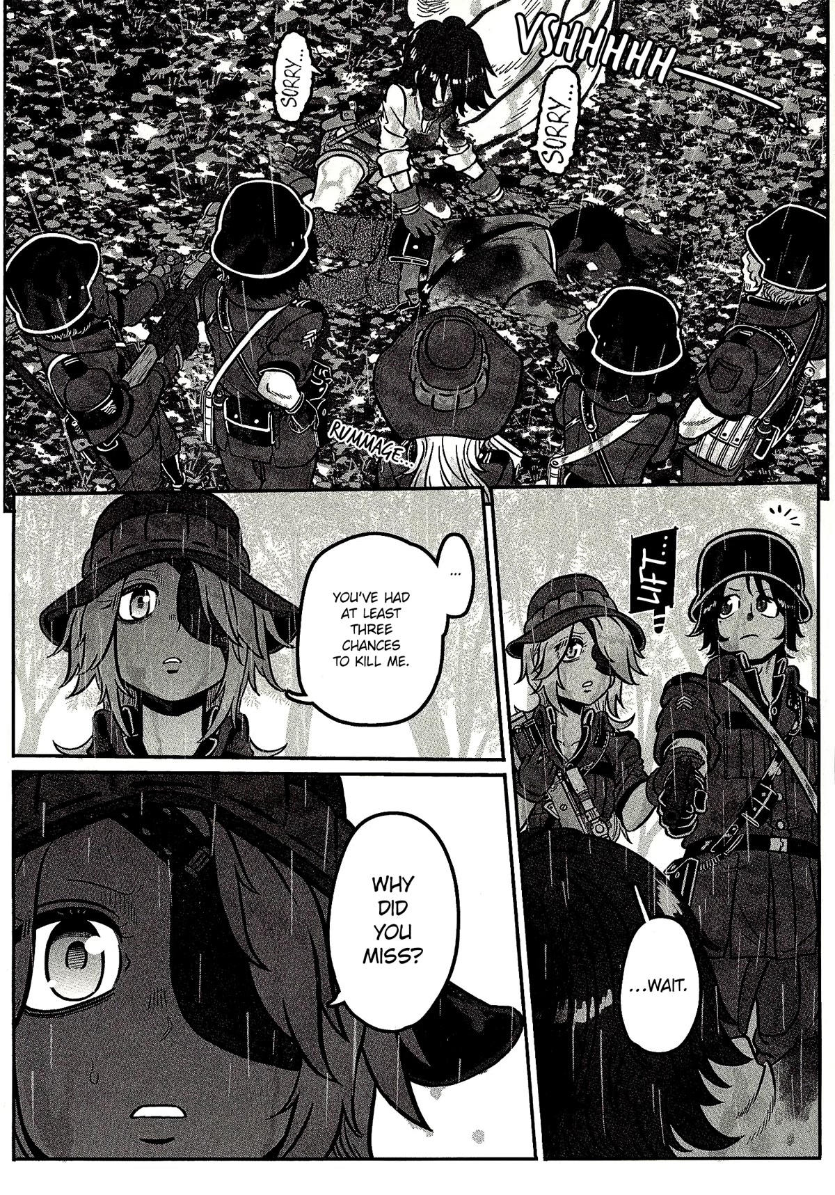 Groundless - Sekigan no Sogekihei Chapter 29 page 26 - Chapter 29: A Kind Woman