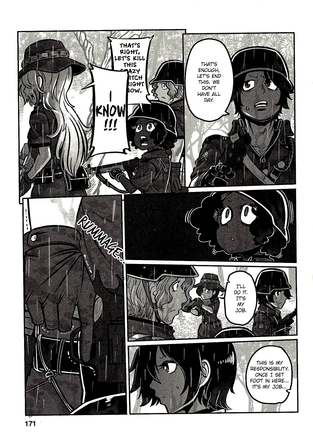 Groundless - Sekigan no Sogekihei Chapter 29 page 29 - Chapter 29: A Kind Woman