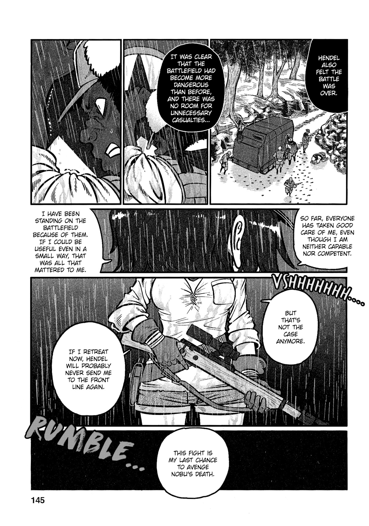 Groundless - Sekigan no Sogekihei Chapter 29 page 3 - Chapter 29: A Kind Woman