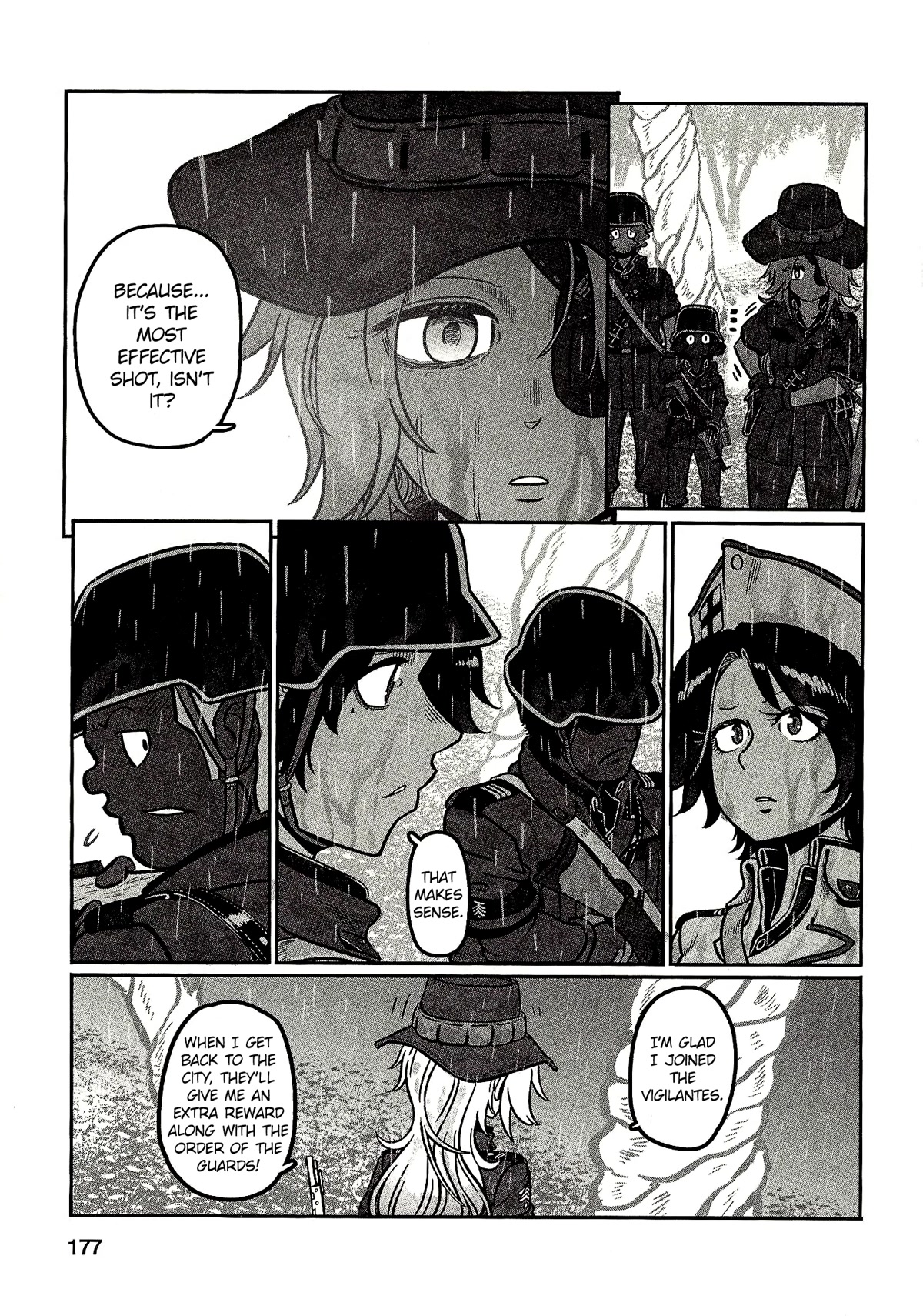 Groundless - Sekigan no Sogekihei Chapter 29 page 34 - Chapter 29: A Kind Woman