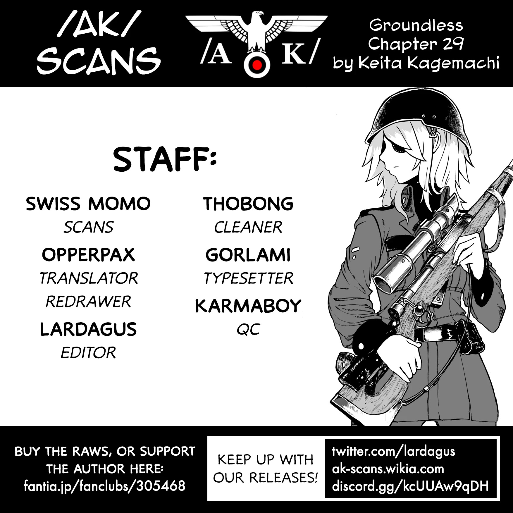 Groundless - Sekigan no Sogekihei Chapter 29 page 40 - Chapter 29: A Kind Woman
