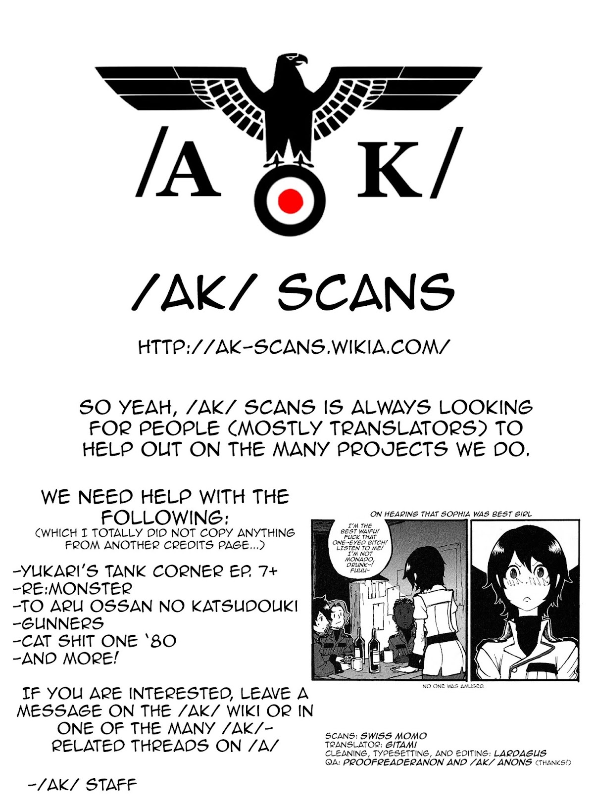 Groundless - Sekigan no Sogekihei Chapter 3 page 28 - Chapter 3 : One can't turn into a useful soldier in just 3 days + Volume 1 extras