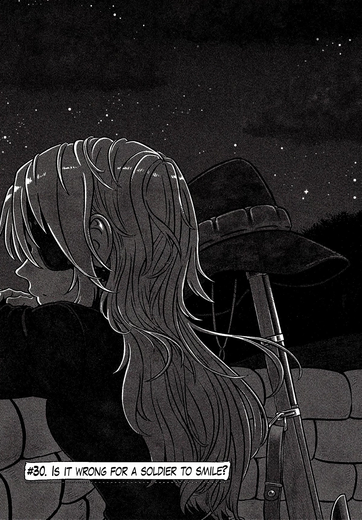 Groundless - Sekigan no Sogekihei Chapter 30 page 1 - Chapter 30: Is it wrong for a soldier to smile?
