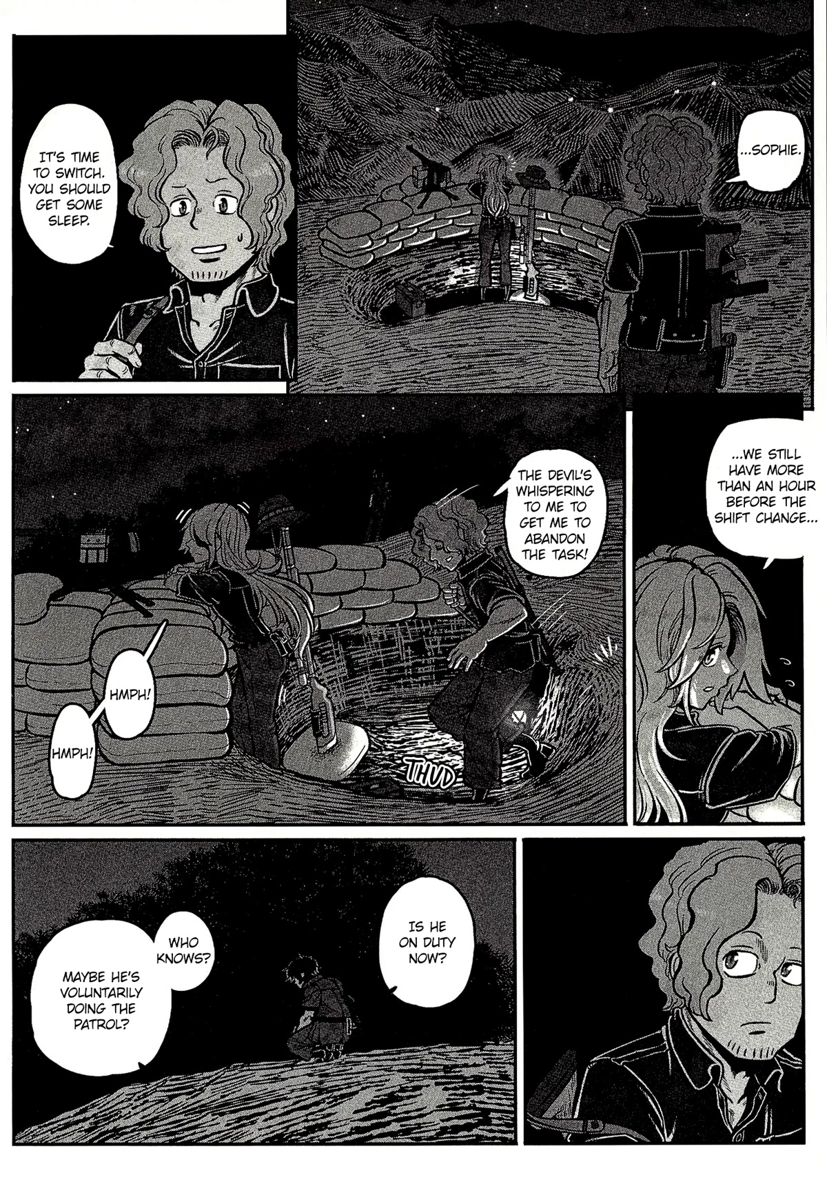 Groundless - Sekigan no Sogekihei Chapter 30 page 14 - Chapter 30: Is it wrong for a soldier to smile?