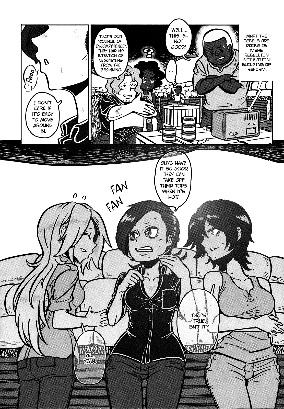 Groundless - Sekigan no Sogekihei Chapter 31 page 15 - Chapter 31: The Invisible State