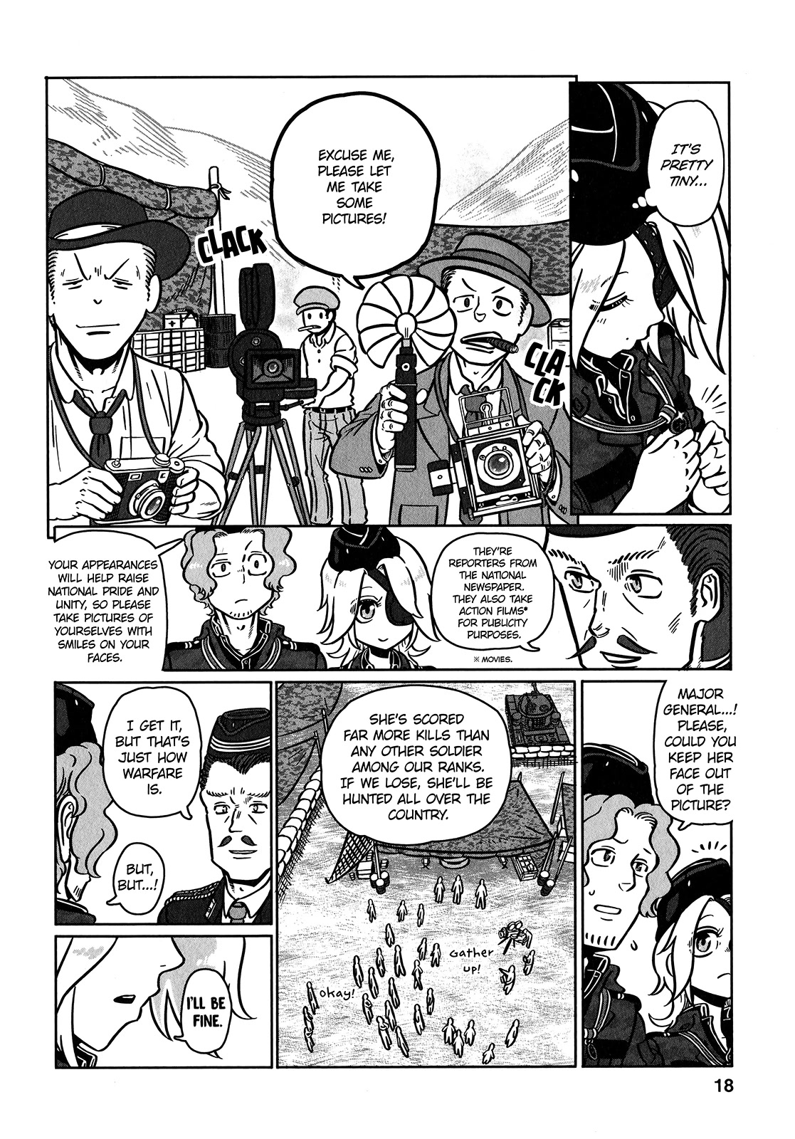 Groundless - Sekigan no Sogekihei Chapter 31 page 21 - Chapter 31: The Invisible State