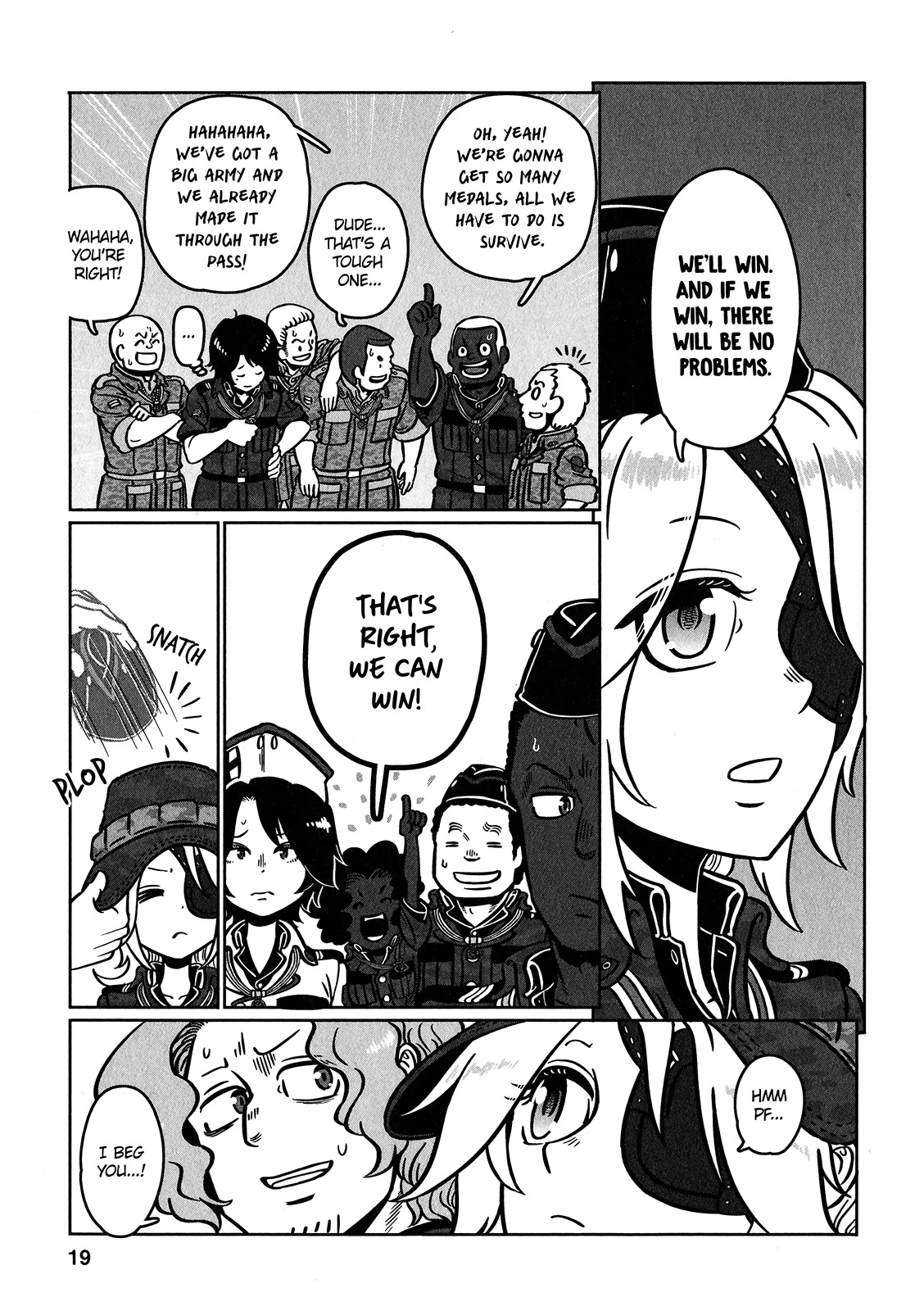 Groundless - Sekigan no Sogekihei Chapter 31 page 22 - Chapter 31: The Invisible State