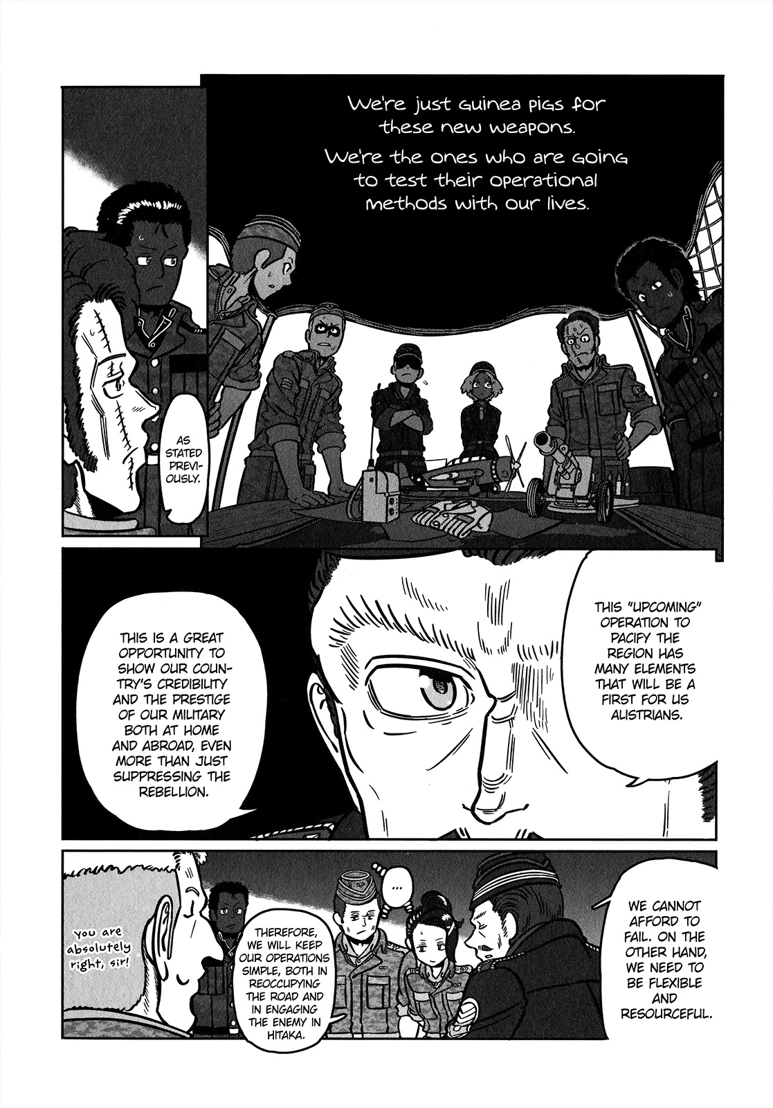 Groundless - Sekigan no Sogekihei Chapter 31 page 29 - Chapter 31: The Invisible State