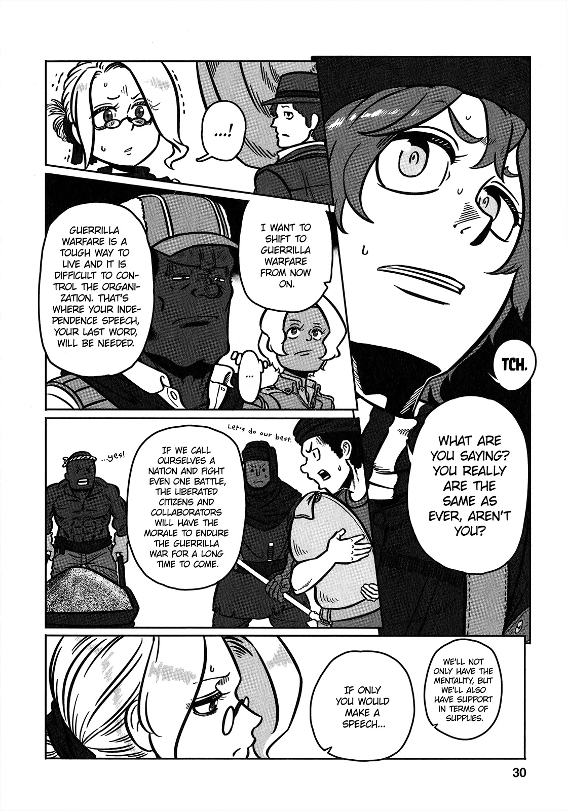 Groundless - Sekigan no Sogekihei Chapter 31 page 33 - Chapter 31: The Invisible State