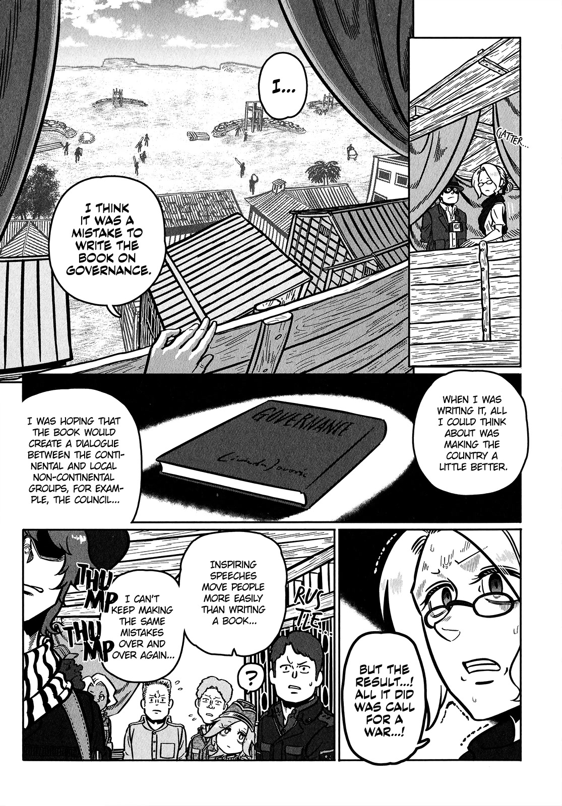Groundless - Sekigan no Sogekihei Chapter 31 page 34 - Chapter 31: The Invisible State