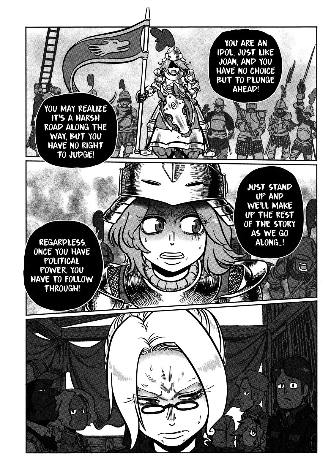 Groundless - Sekigan no Sogekihei Chapter 31 page 38 - Chapter 31: The Invisible State