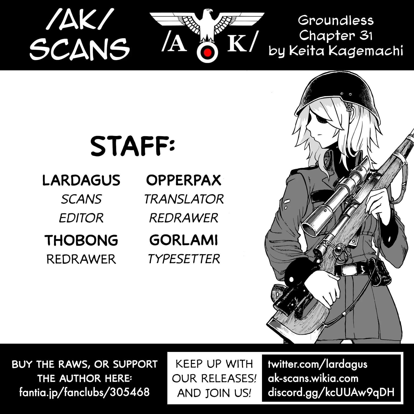 Groundless - Sekigan no Sogekihei Chapter 31 page 42 - Chapter 31: The Invisible State