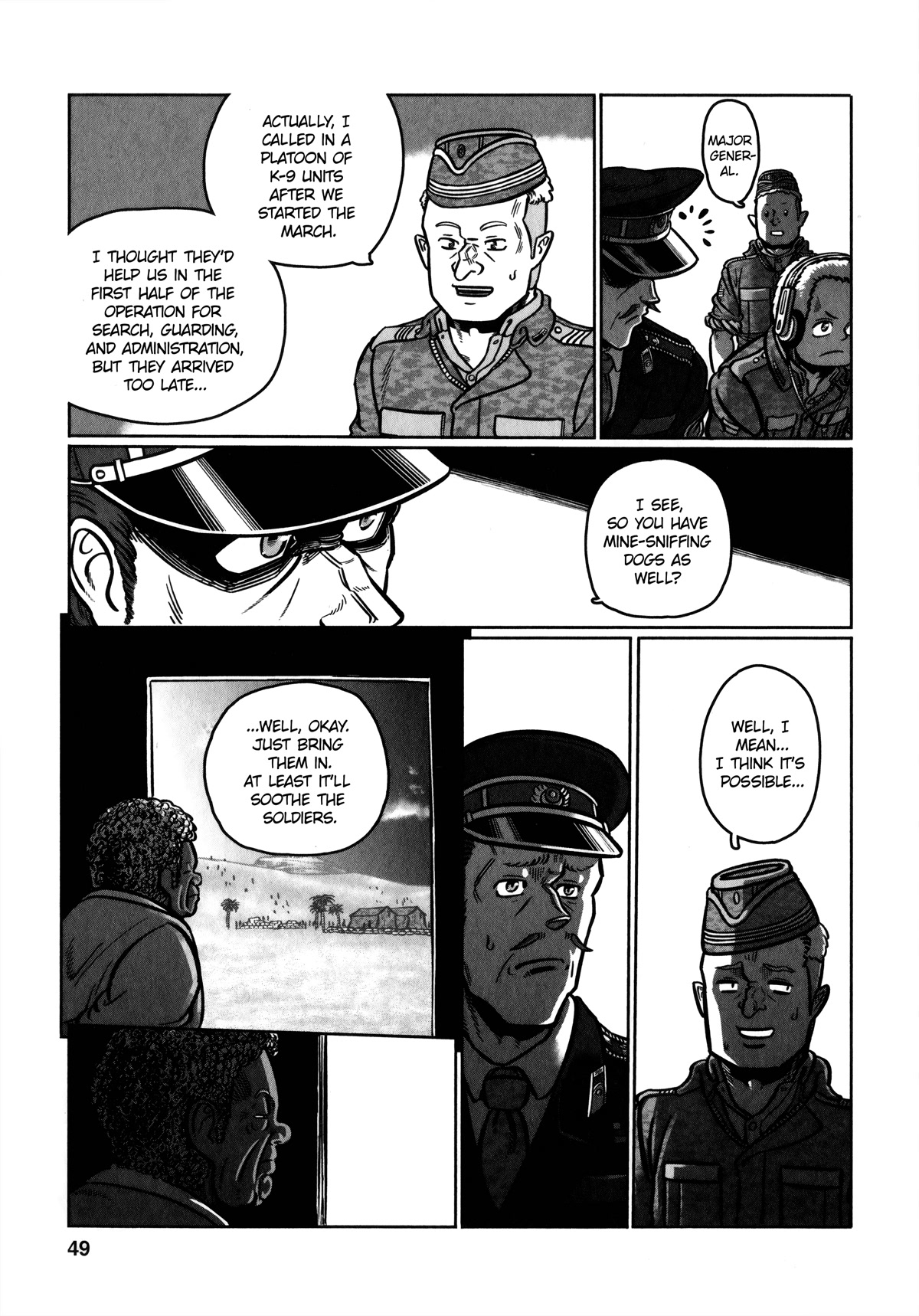 Groundless - Sekigan no Sogekihei Chapter 32 page 11 - Chapter 32: Unseen Shackles