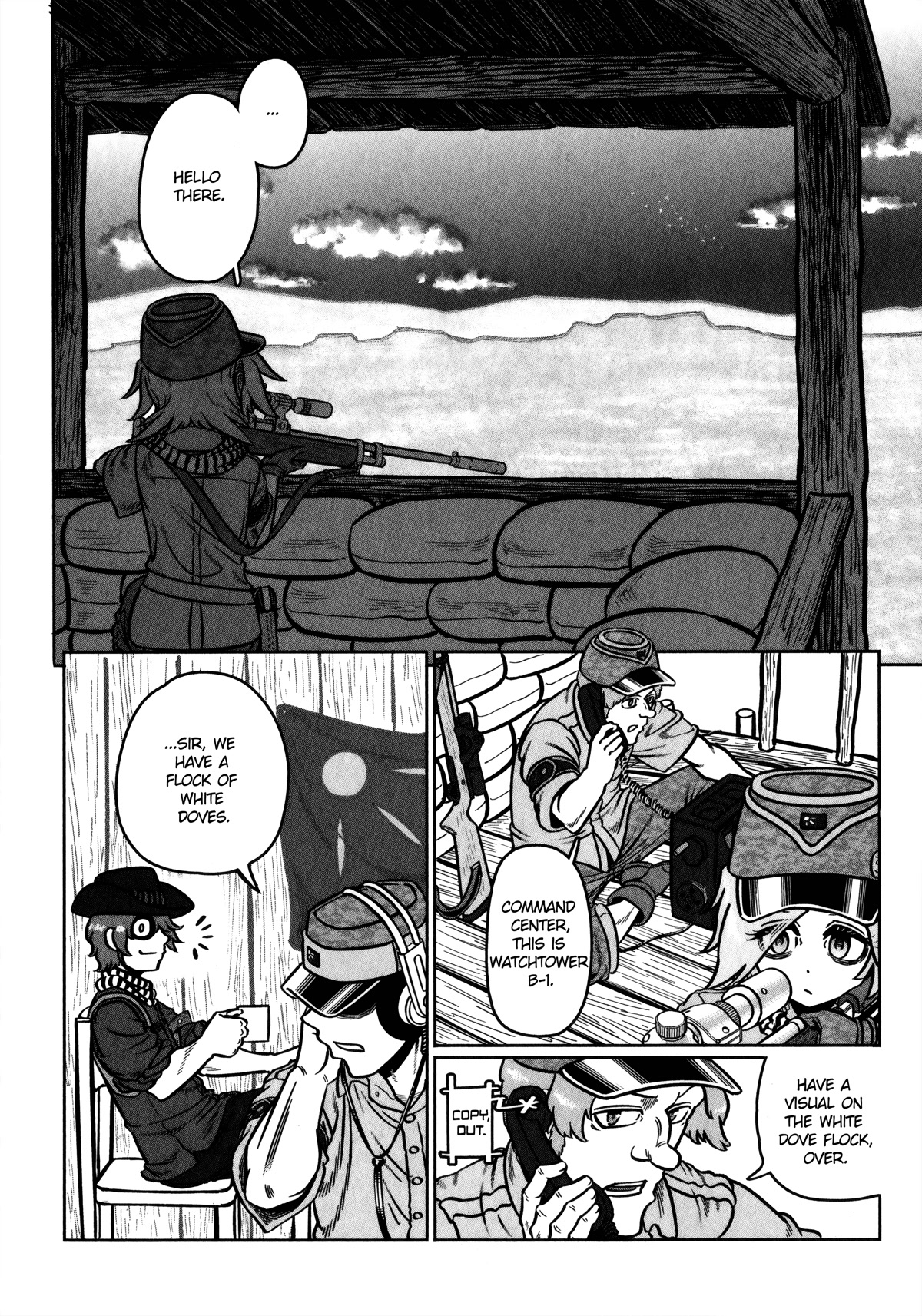 Groundless - Sekigan no Sogekihei Chapter 32 page 14 - Chapter 32: Unseen Shackles