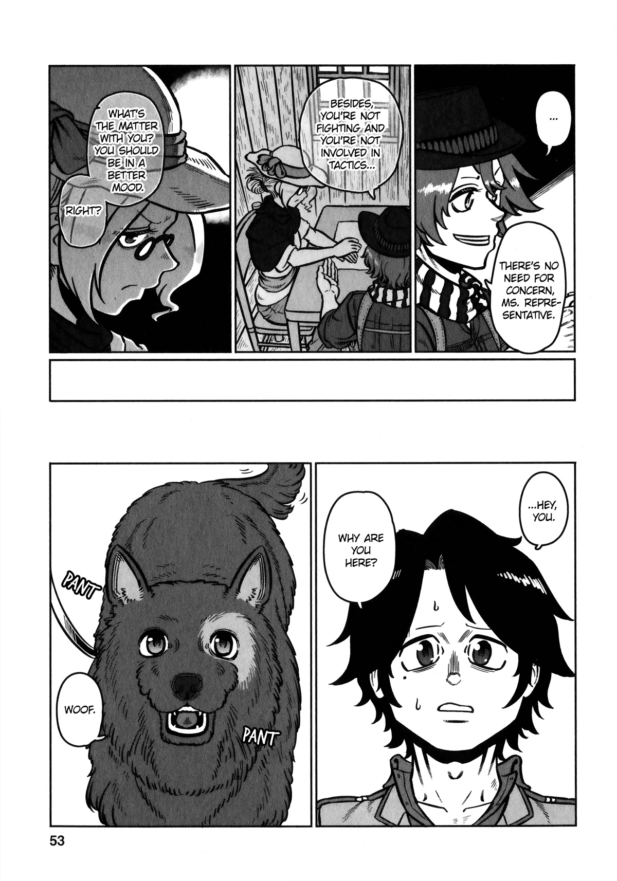 Groundless - Sekigan no Sogekihei Chapter 32 page 15 - Chapter 32: Unseen Shackles