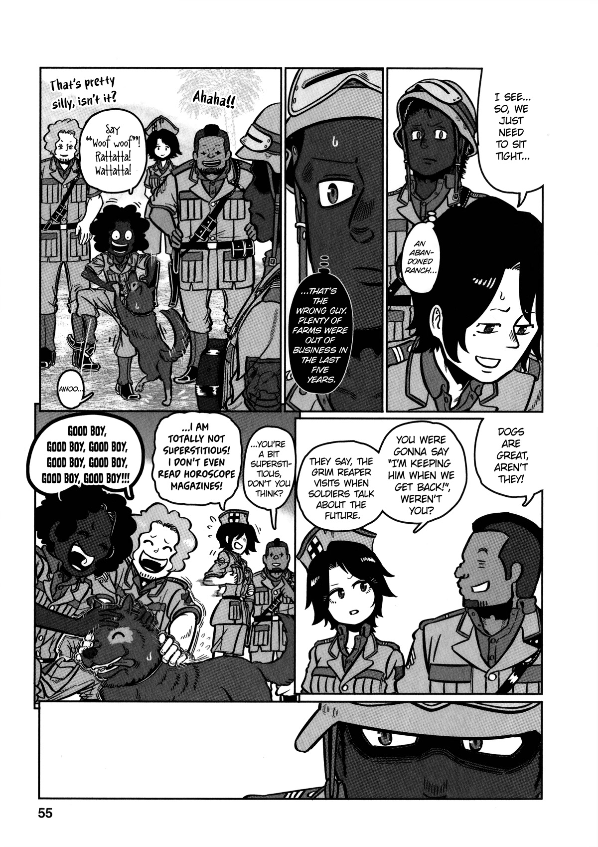 Groundless - Sekigan no Sogekihei Chapter 32 page 17 - Chapter 32: Unseen Shackles