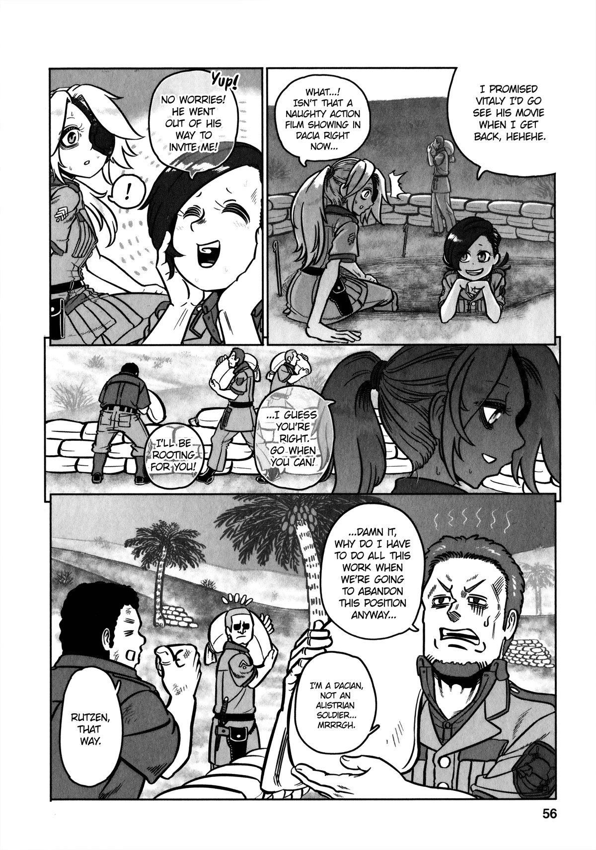 Groundless - Sekigan no Sogekihei Chapter 32 page 18 - Chapter 32: Unseen Shackles