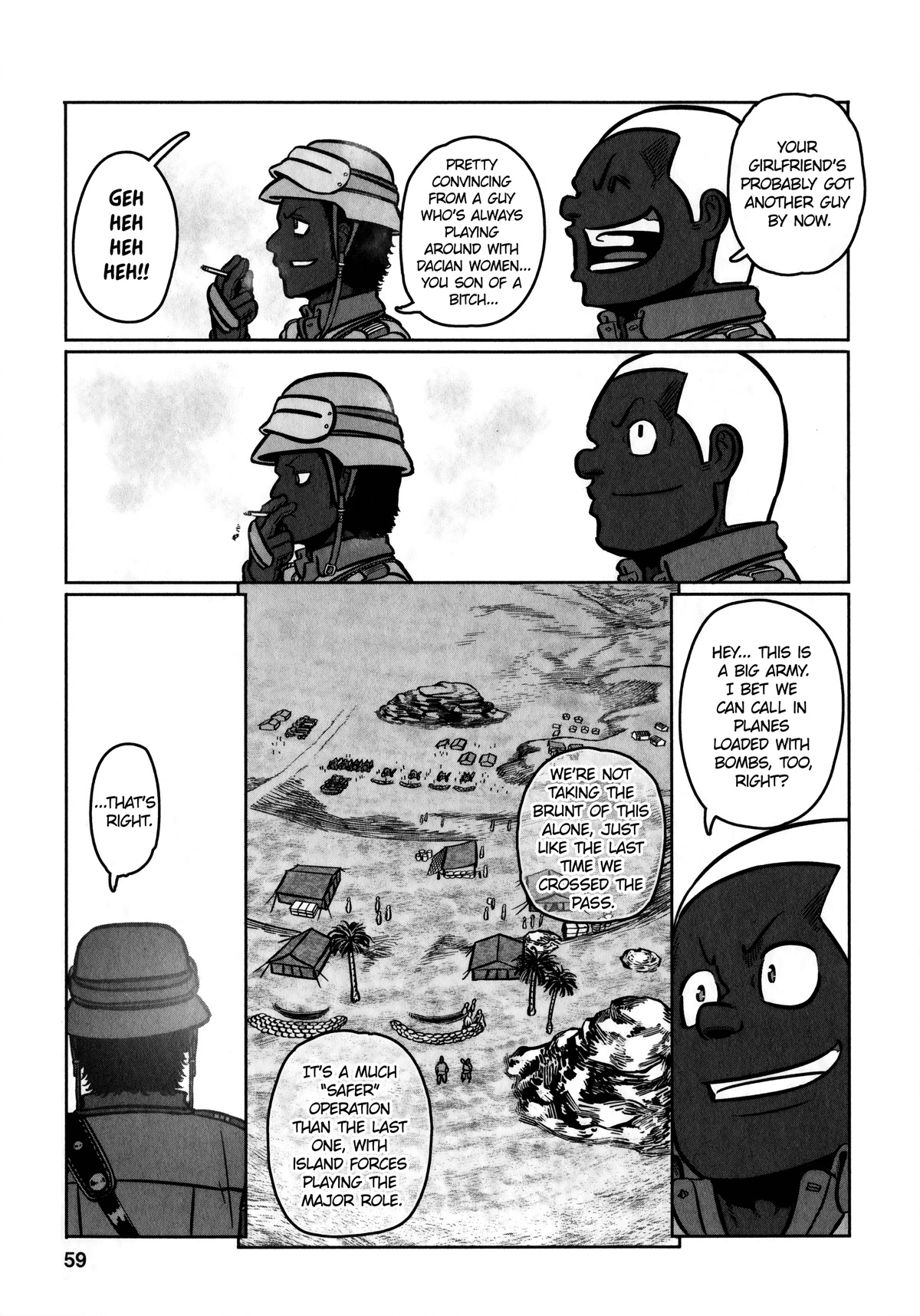 Groundless - Sekigan no Sogekihei Chapter 32 page 21 - Chapter 32: Unseen Shackles