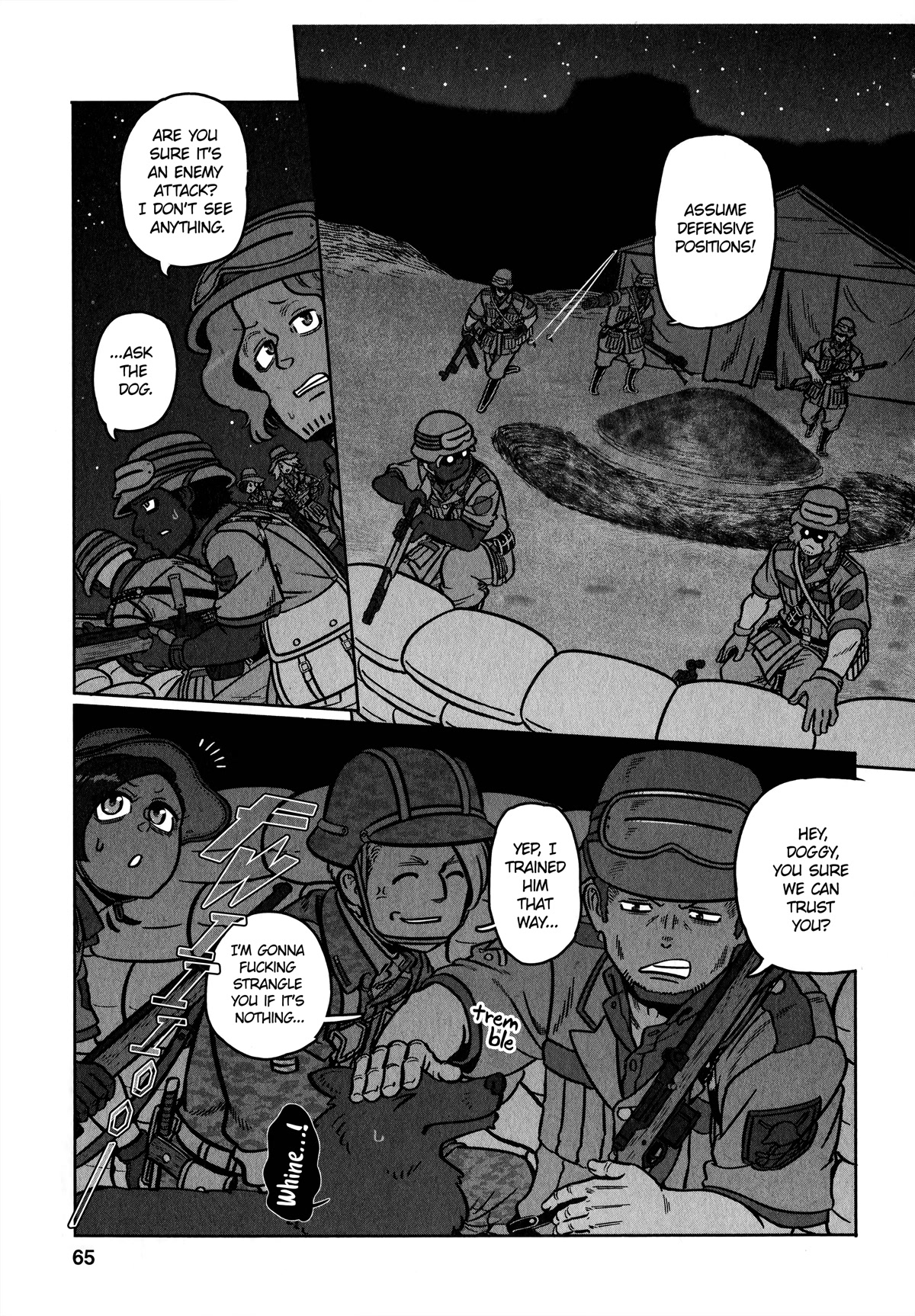 Groundless - Sekigan no Sogekihei Chapter 32 page 27 - Chapter 32: Unseen Shackles