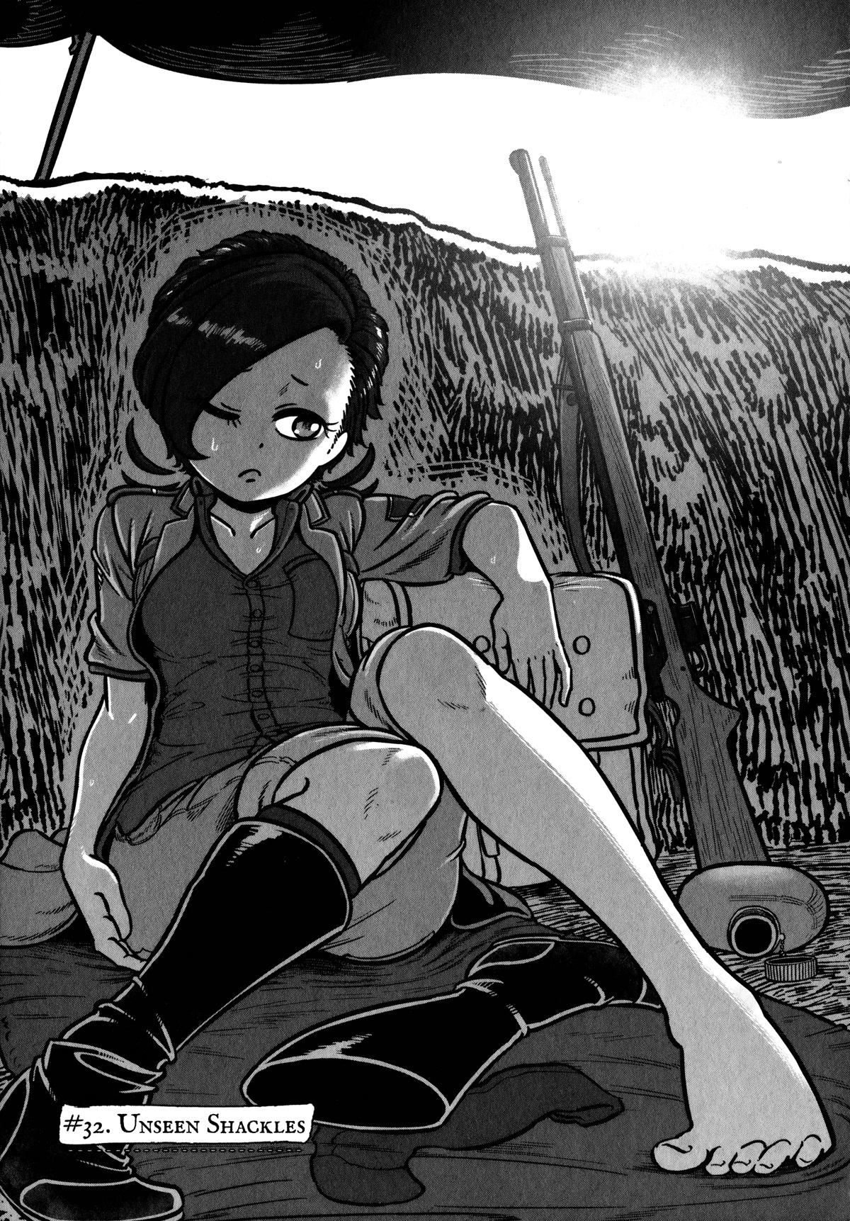 Groundless - Sekigan no Sogekihei Chapter 32 page 3 - Chapter 32: Unseen Shackles