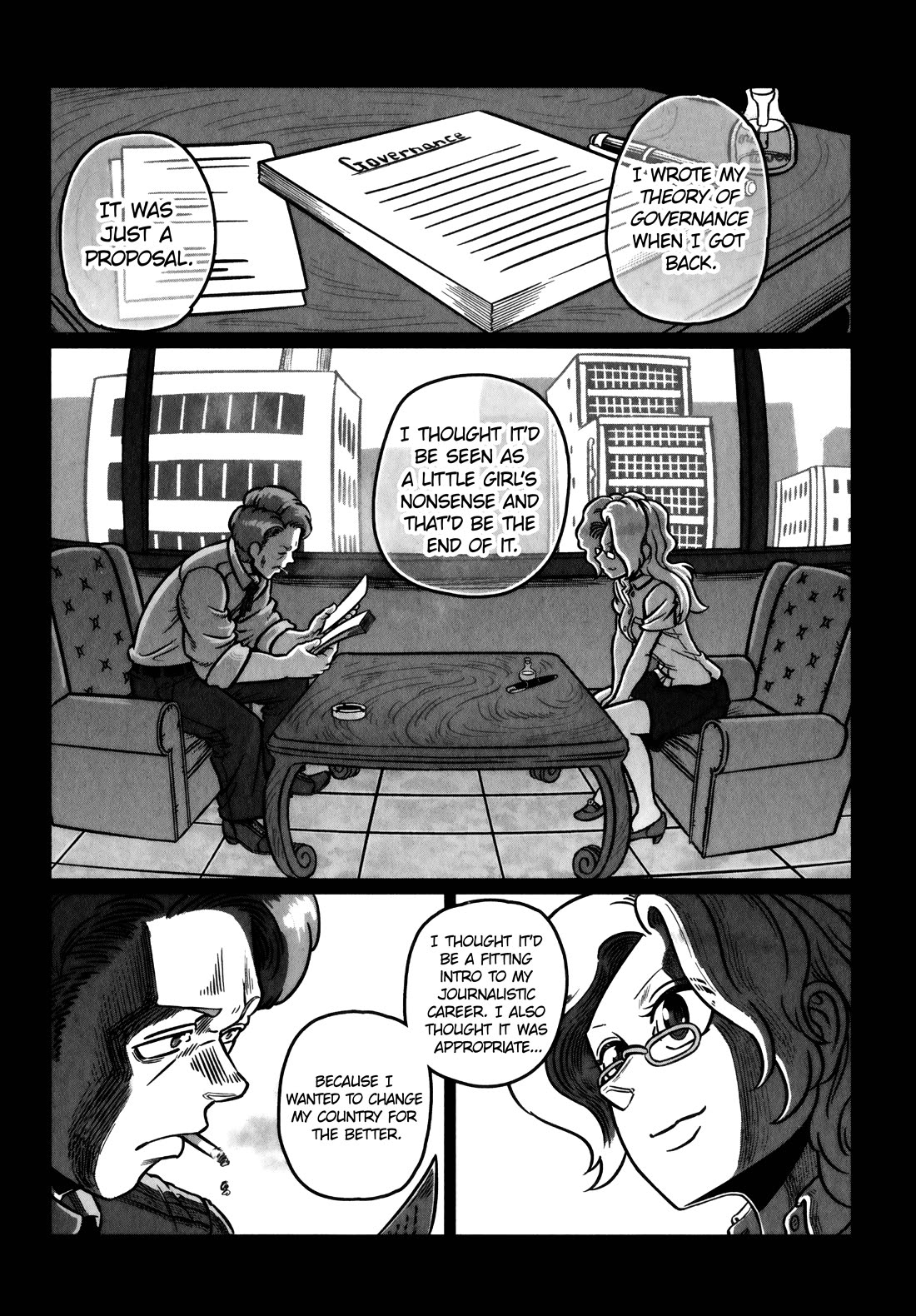 Groundless - Sekigan no Sogekihei Chapter 33 page 1 - Chapter 33: Castle of Sand and Shimmering Flames