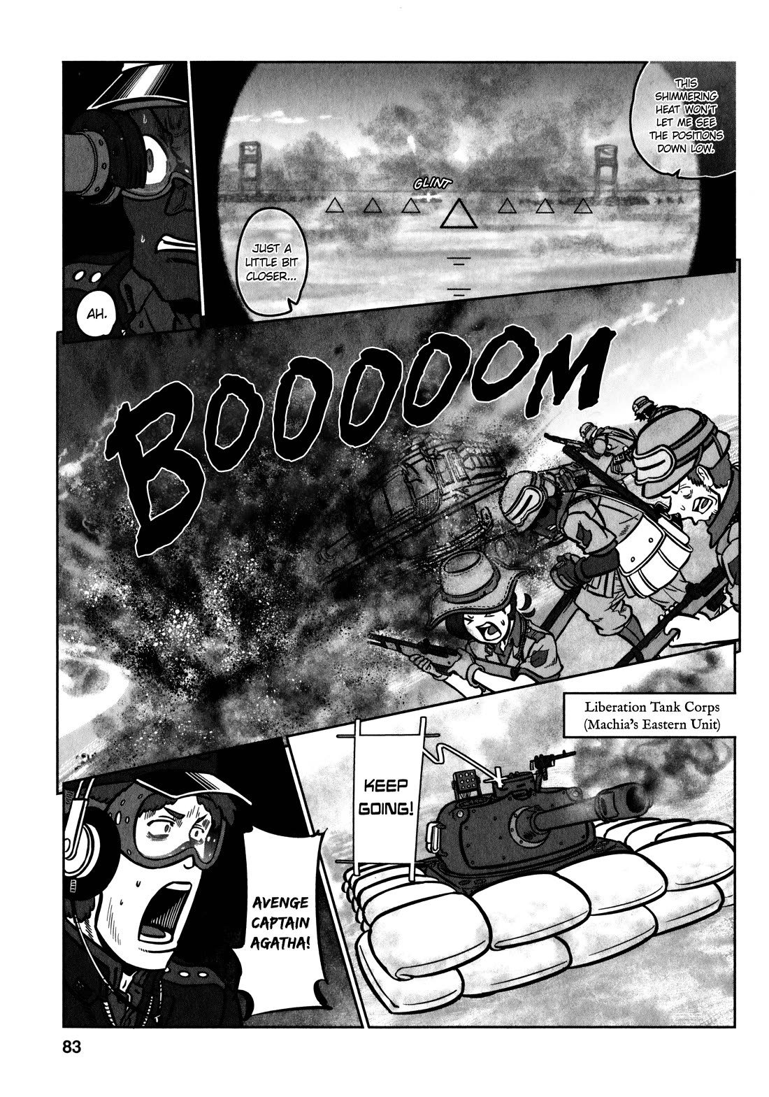 Groundless - Sekigan no Sogekihei Chapter 33 page 13 - Chapter 33: Castle of Sand and Shimmering Flames