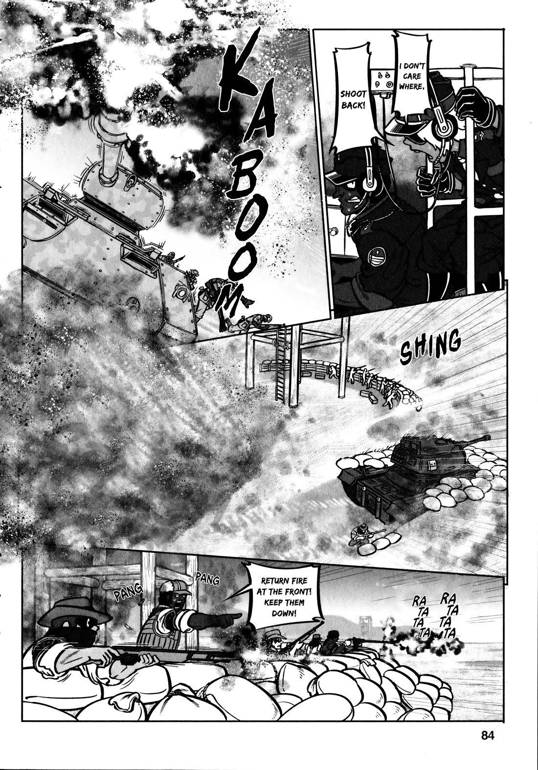 Groundless - Sekigan no Sogekihei Chapter 33 page 14 - Chapter 33: Castle of Sand and Shimmering Flames