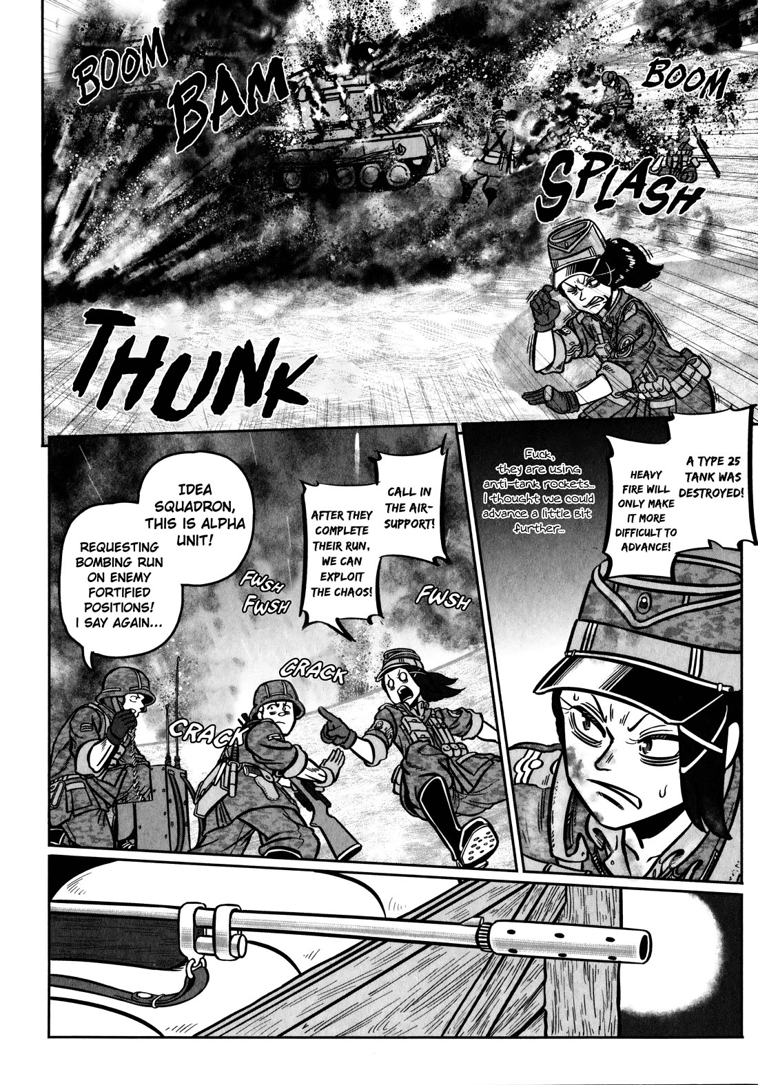 Groundless - Sekigan no Sogekihei Chapter 33 page 18 - Chapter 33: Castle of Sand and Shimmering Flames