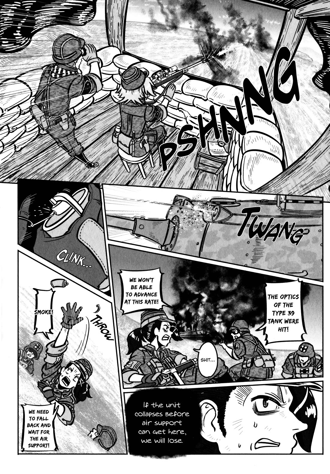 Groundless - Sekigan no Sogekihei Chapter 33 page 20 - Chapter 33: Castle of Sand and Shimmering Flames