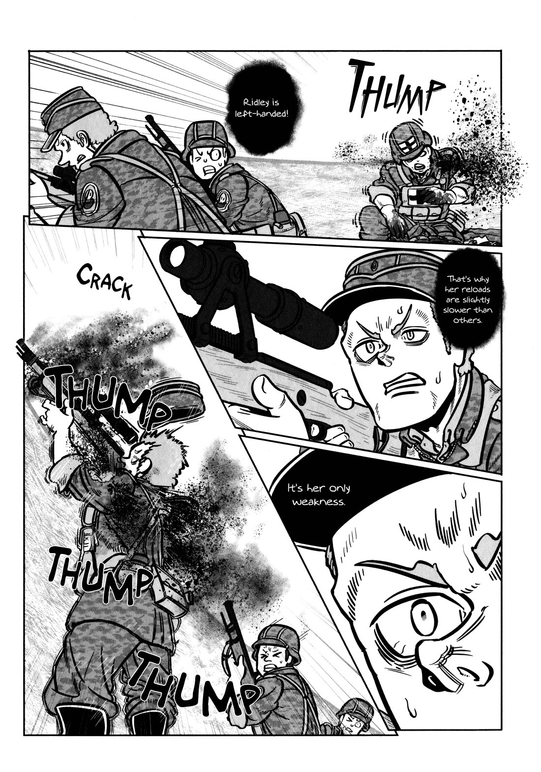 Groundless - Sekigan no Sogekihei Chapter 33 page 22 - Chapter 33: Castle of Sand and Shimmering Flames