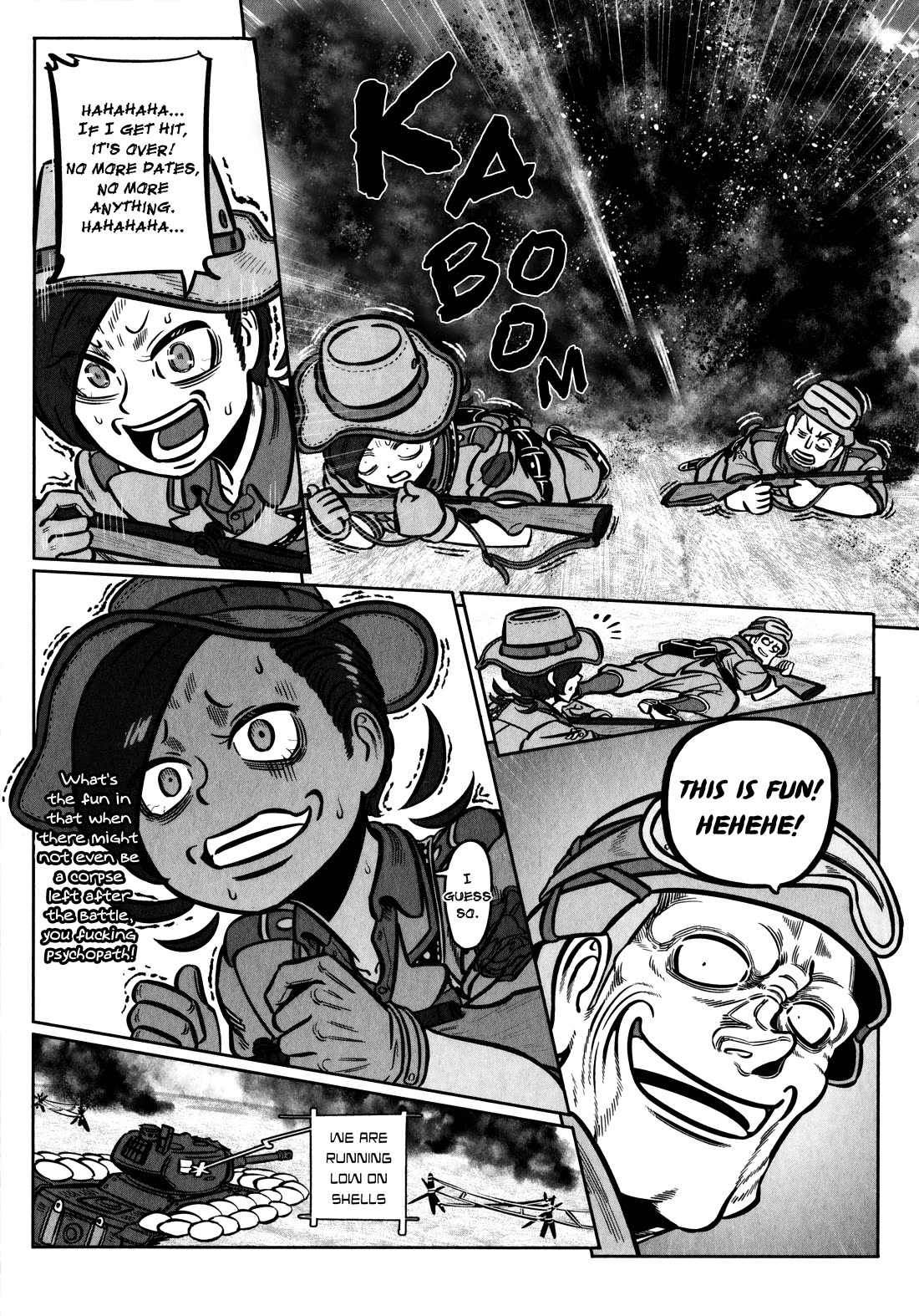Groundless - Sekigan no Sogekihei Chapter 33 page 30 - Chapter 33: Castle of Sand and Shimmering Flames