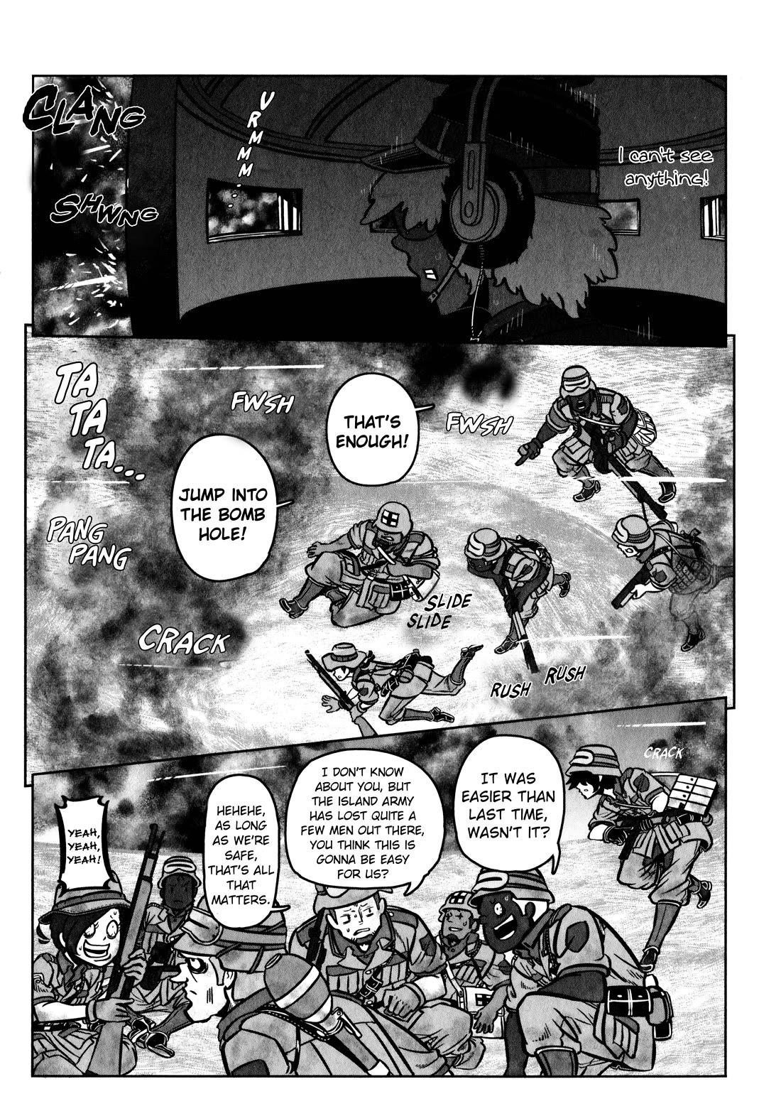 Groundless - Sekigan no Sogekihei Chapter 33 page 33 - Chapter 33: Castle of Sand and Shimmering Flames